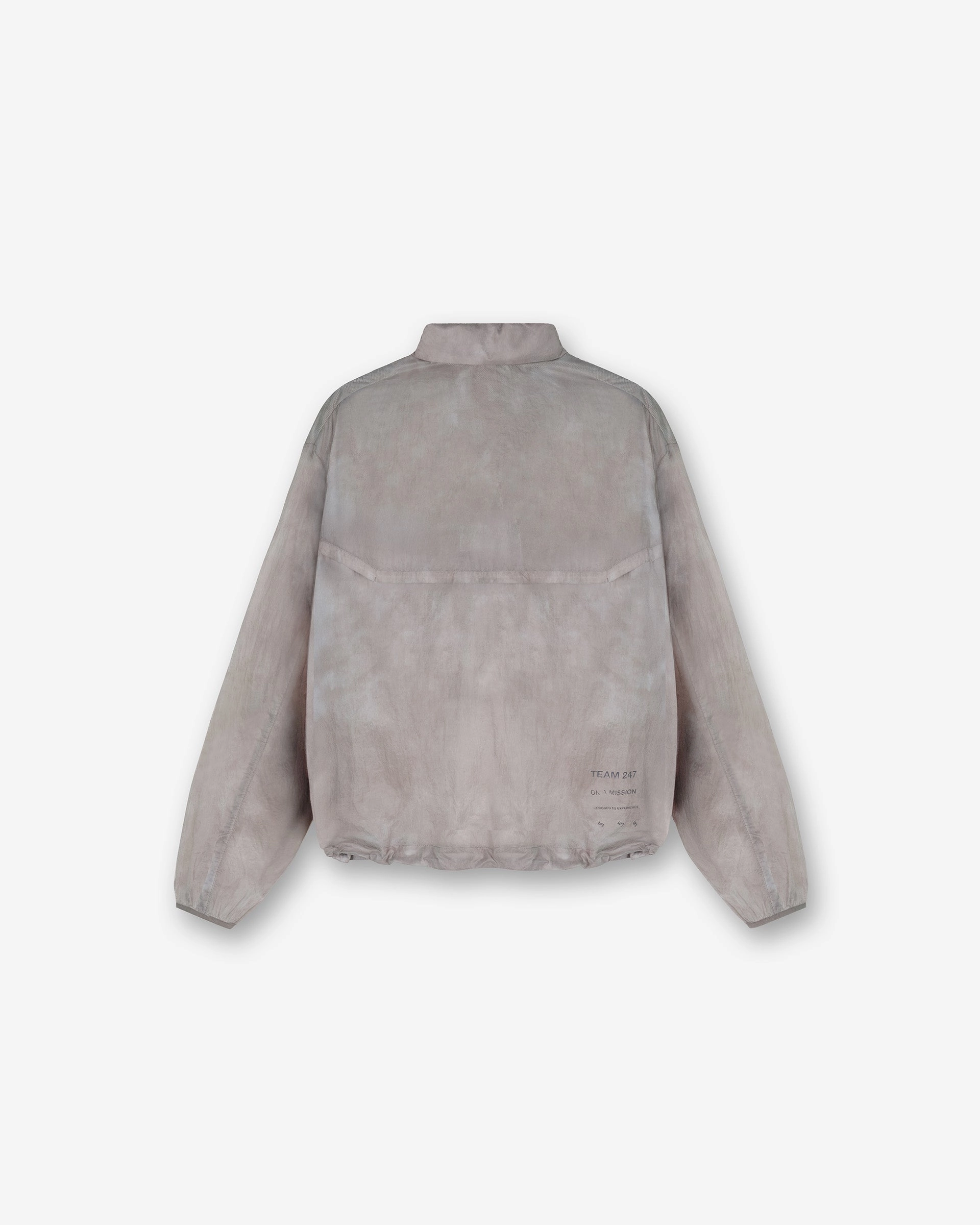 247 Overhead Training Jacket - Chalk Durable Abrasion Resistant Polished Look