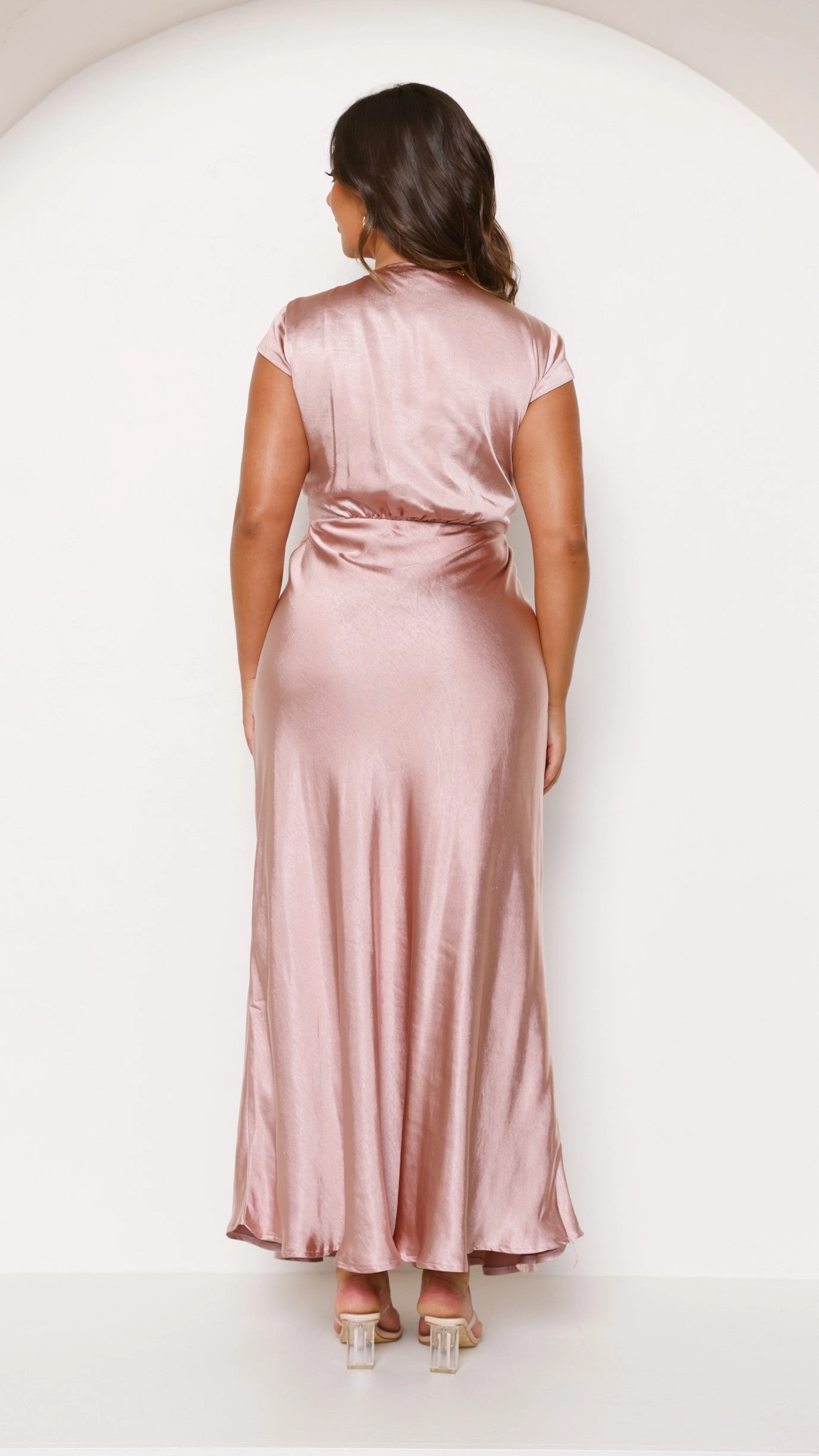Bride Side Selma Maxi Dress - Dusty Pink