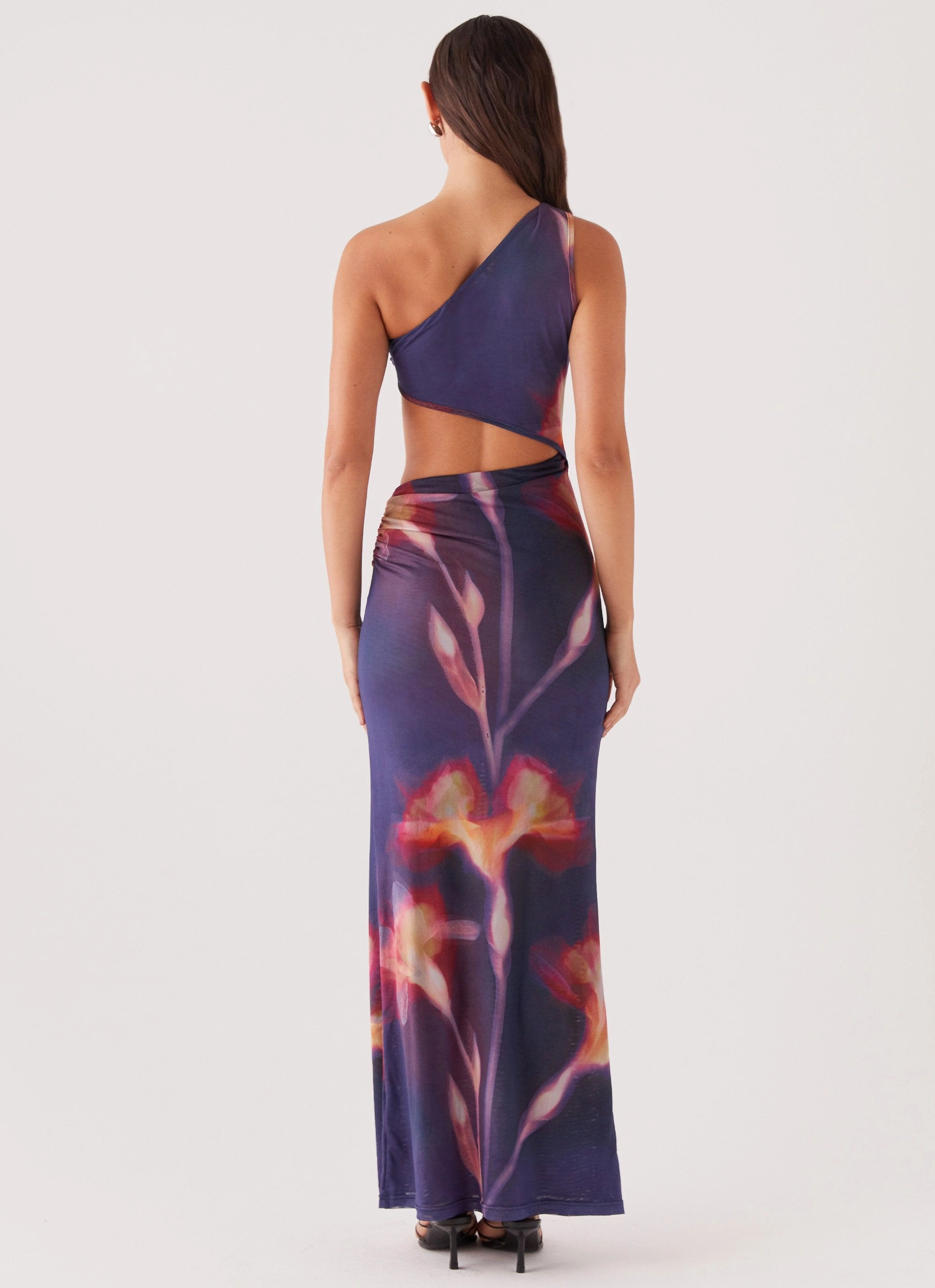 Shadows In The Sun Mesh Maxi Dress - Ember Rose Dreamy Look