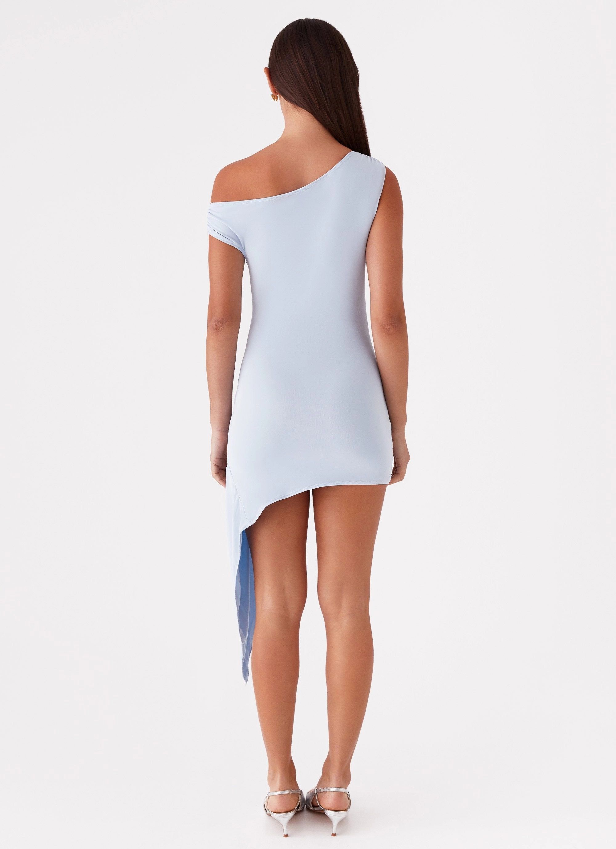 Smart Shape Elegance Glow Shauna Mini Dress - Blue