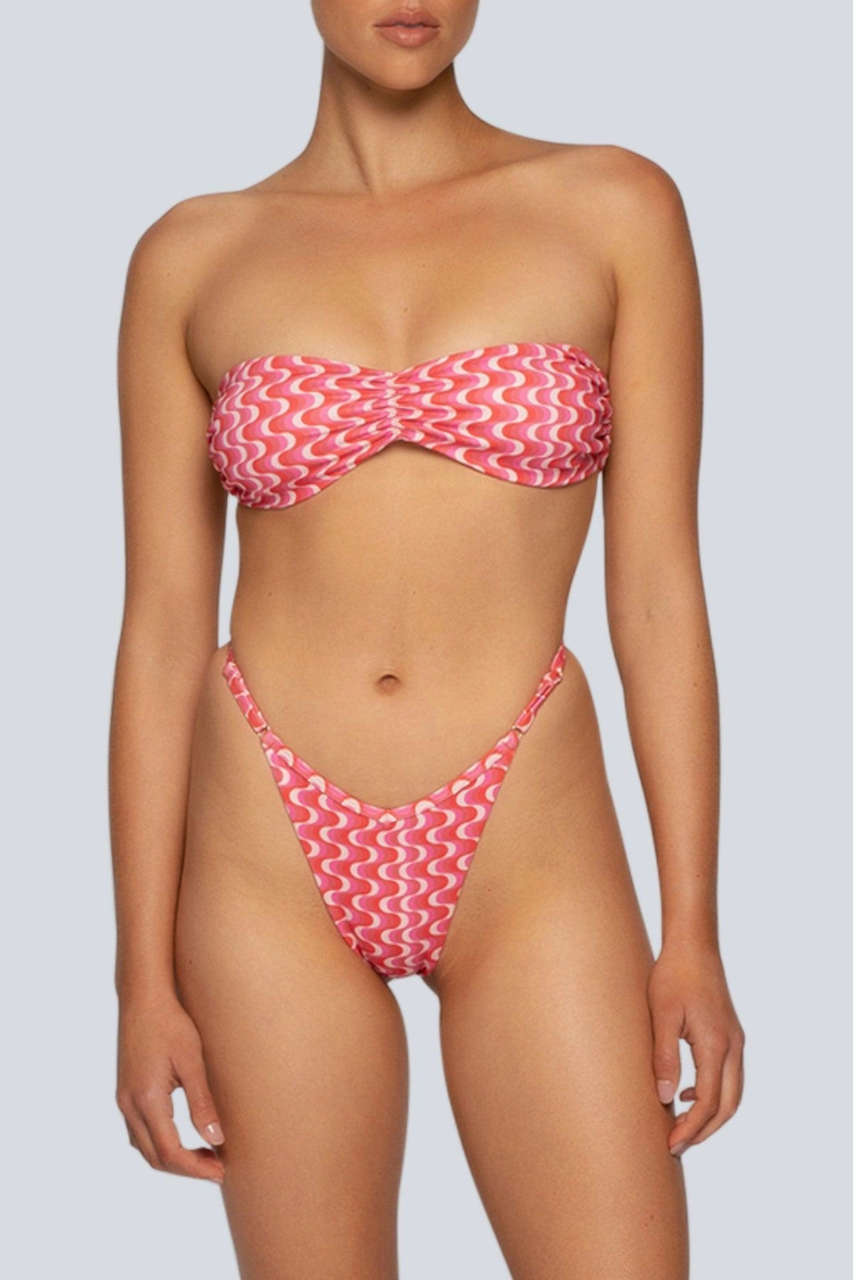 Paten Bottom - Pink Wave Poolside Apparel Poolside Ready