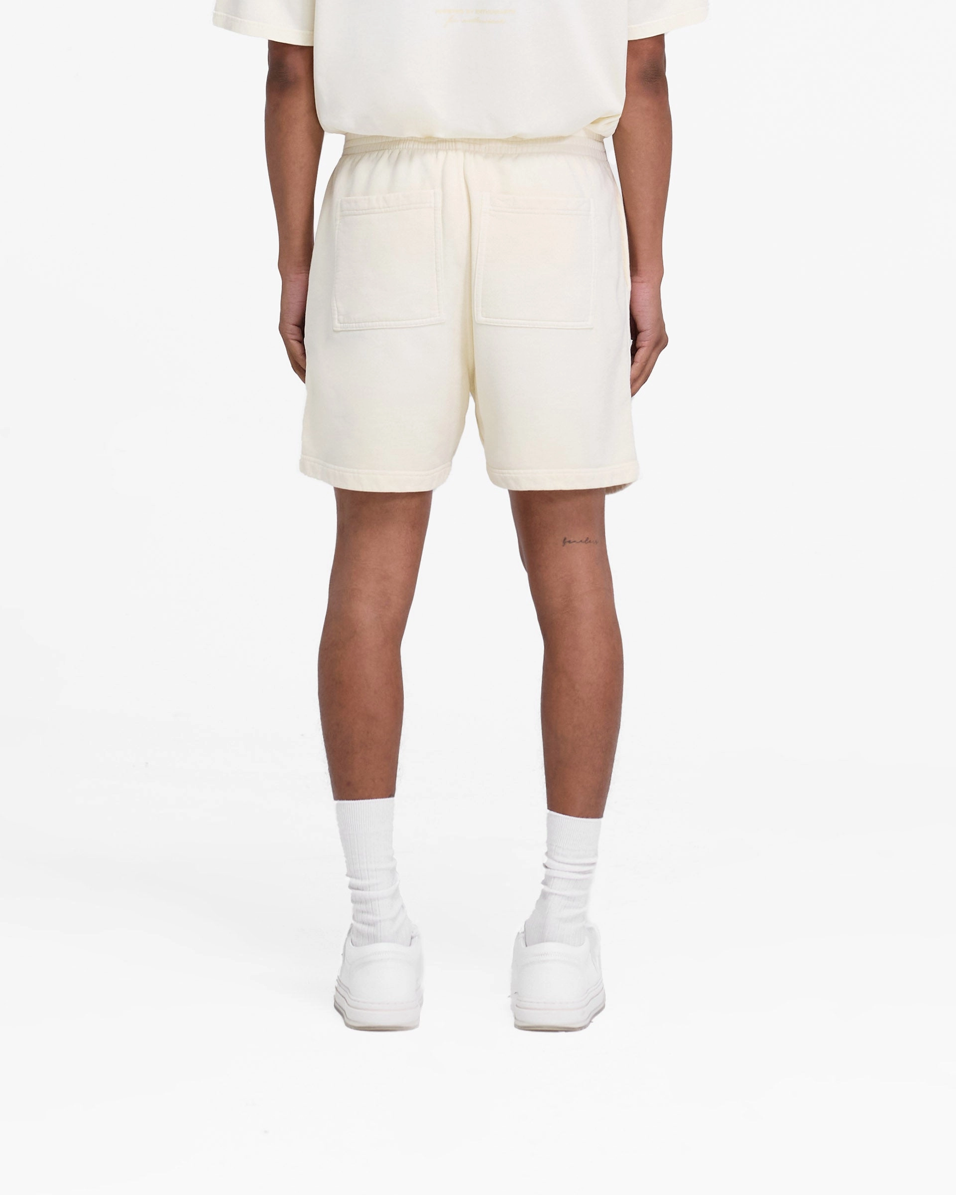 Represent Owners Club Shorts - Buttercream Sporty Chic