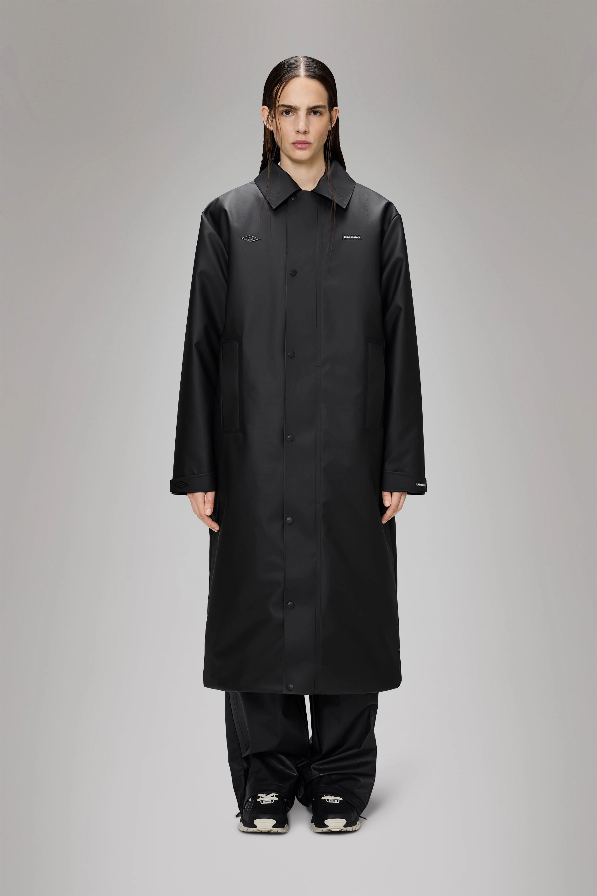 Rains x Umbro Manager Coat Enhanced Edge Binding Water Resistant