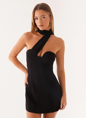 Timeless Design Sirena Mini Dress - Black