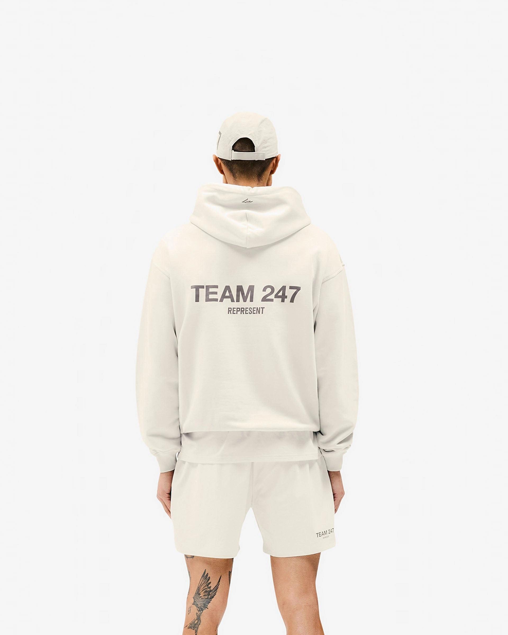 dance attire Team 247 Oversized Hoodie - Cream