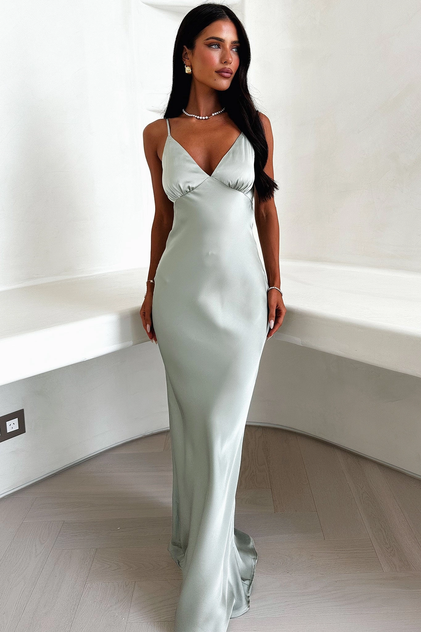 Smooth Curve Sabilla Maxi Dress - Sage