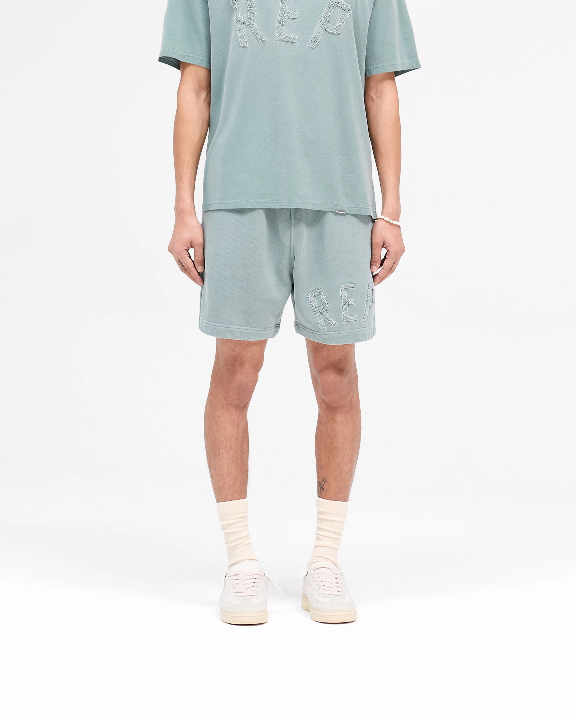 Rep Applique Shorts - Forest Green Sports Comfort
