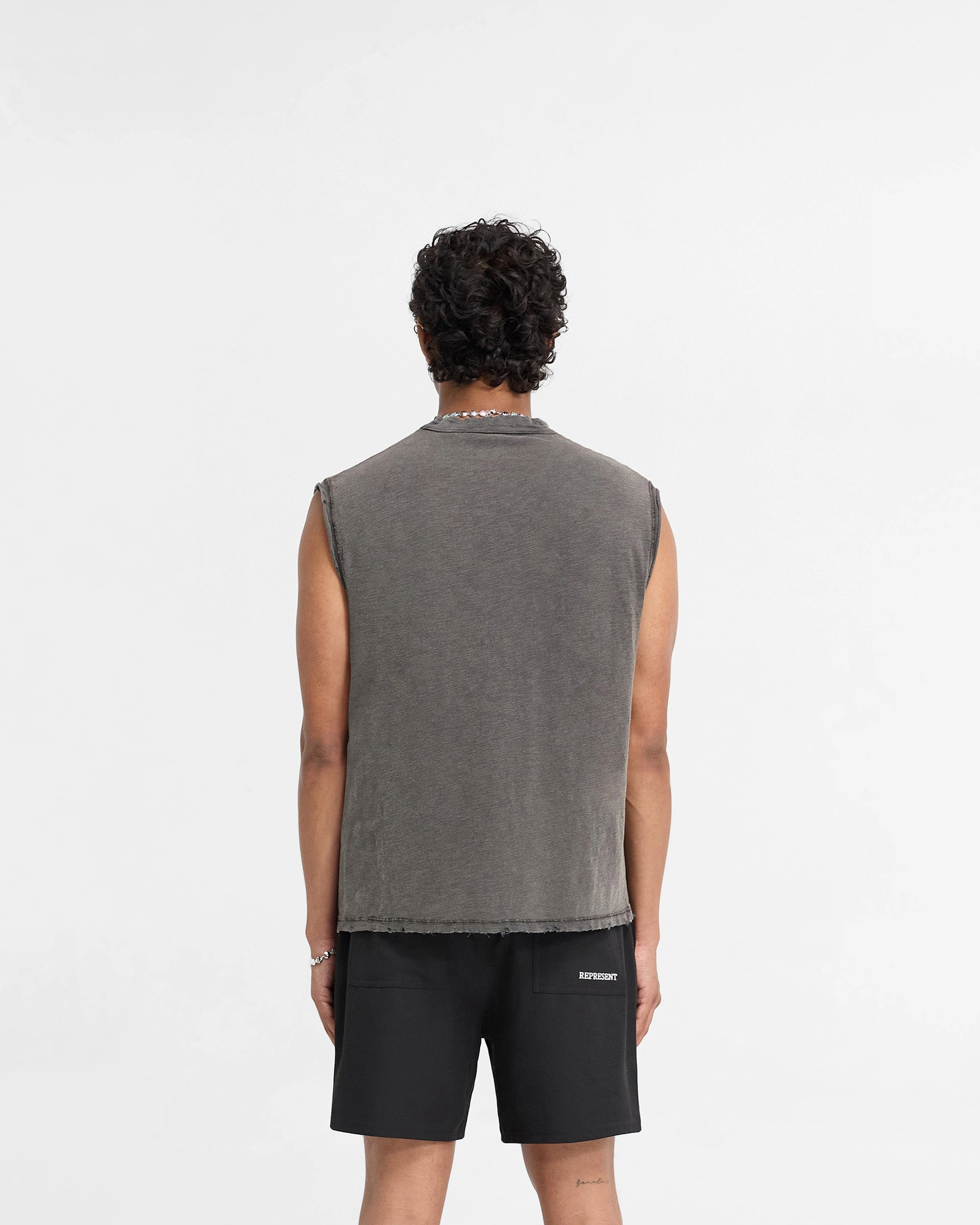 Sporty Layer Outdoor Essentials Slub Tank - Vintage Grey