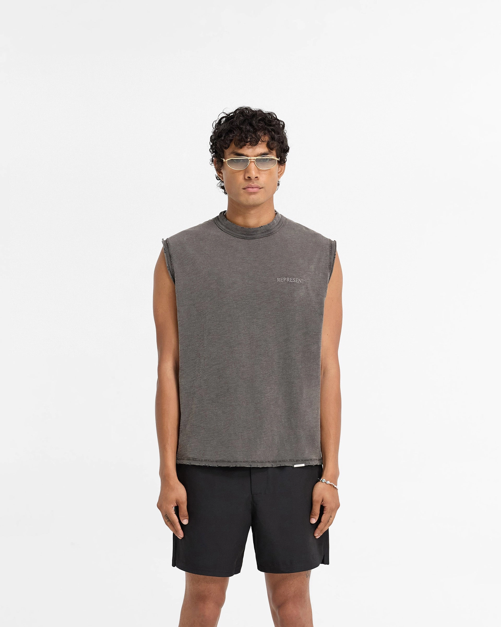 Slub Tank - Vintage Grey Minimalist Apparel