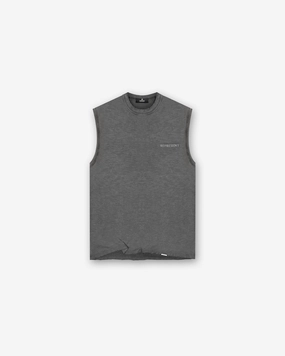 Slub Tank - Vintage Grey Zip Up