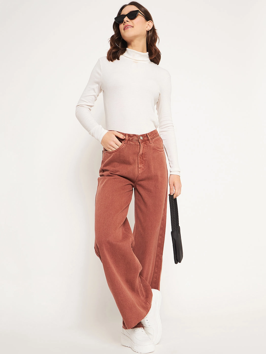 Fitted Comfort Urban Ready Madame Brown Denim