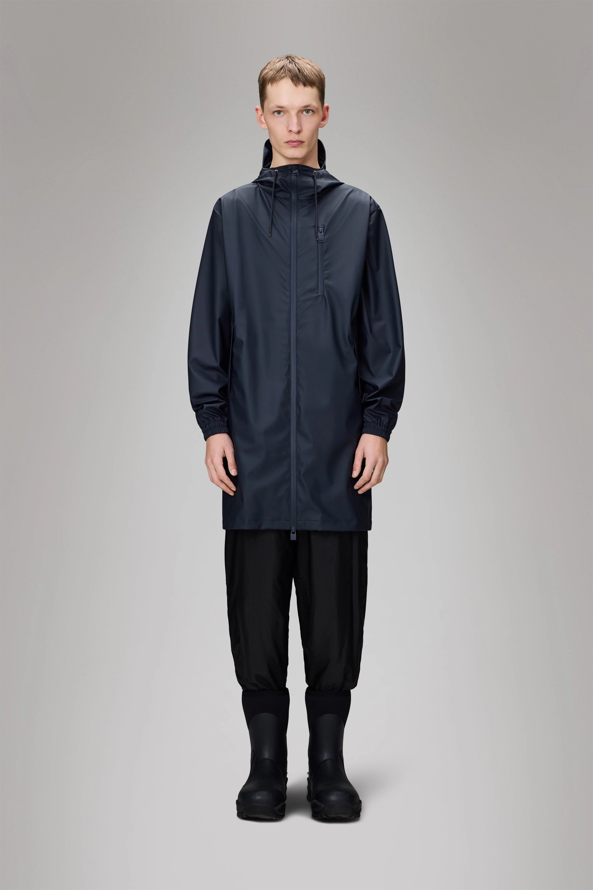 Modern Minimal anti static coating Long Storm Breaker