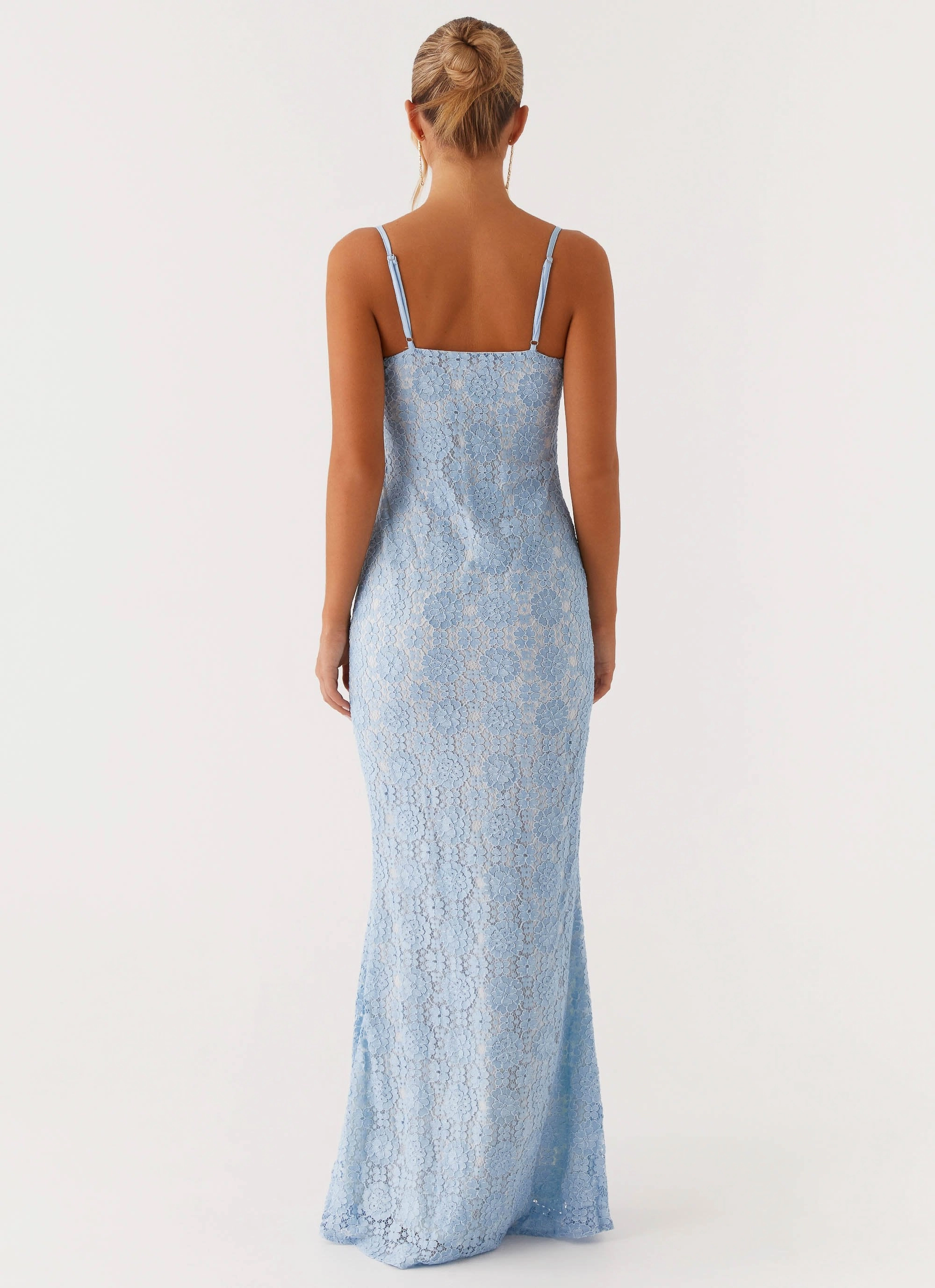 Sonia Maxi Dress - Blue Graceful Ease