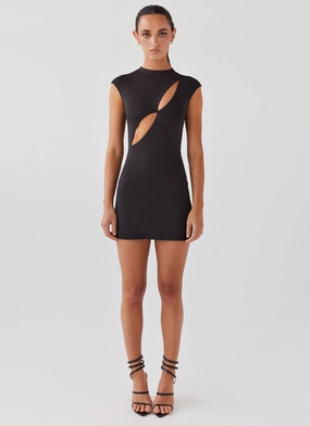Everyday-Use Timeless Piece Special Affair Mini Dress - Black