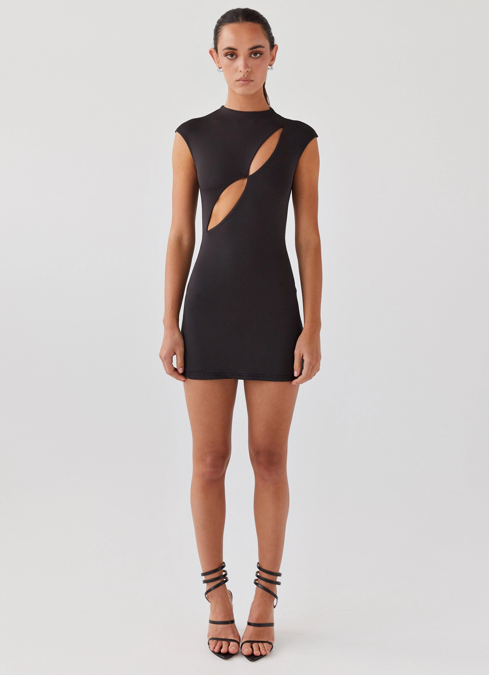 Everyday-Use Timeless Piece Special Affair Mini Dress - Black