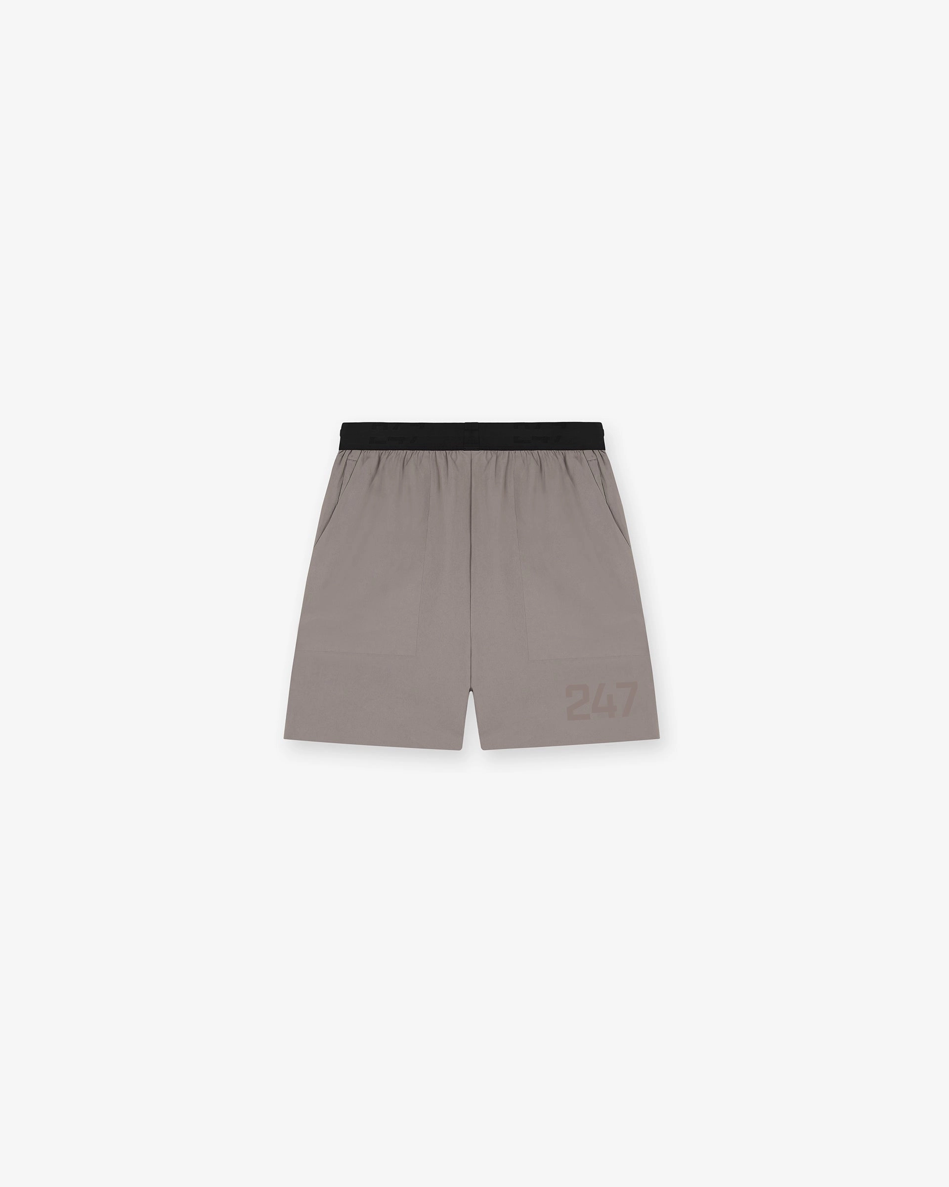 247 Fused Shorts - Cinder Comfortable Wear Relaxed Style