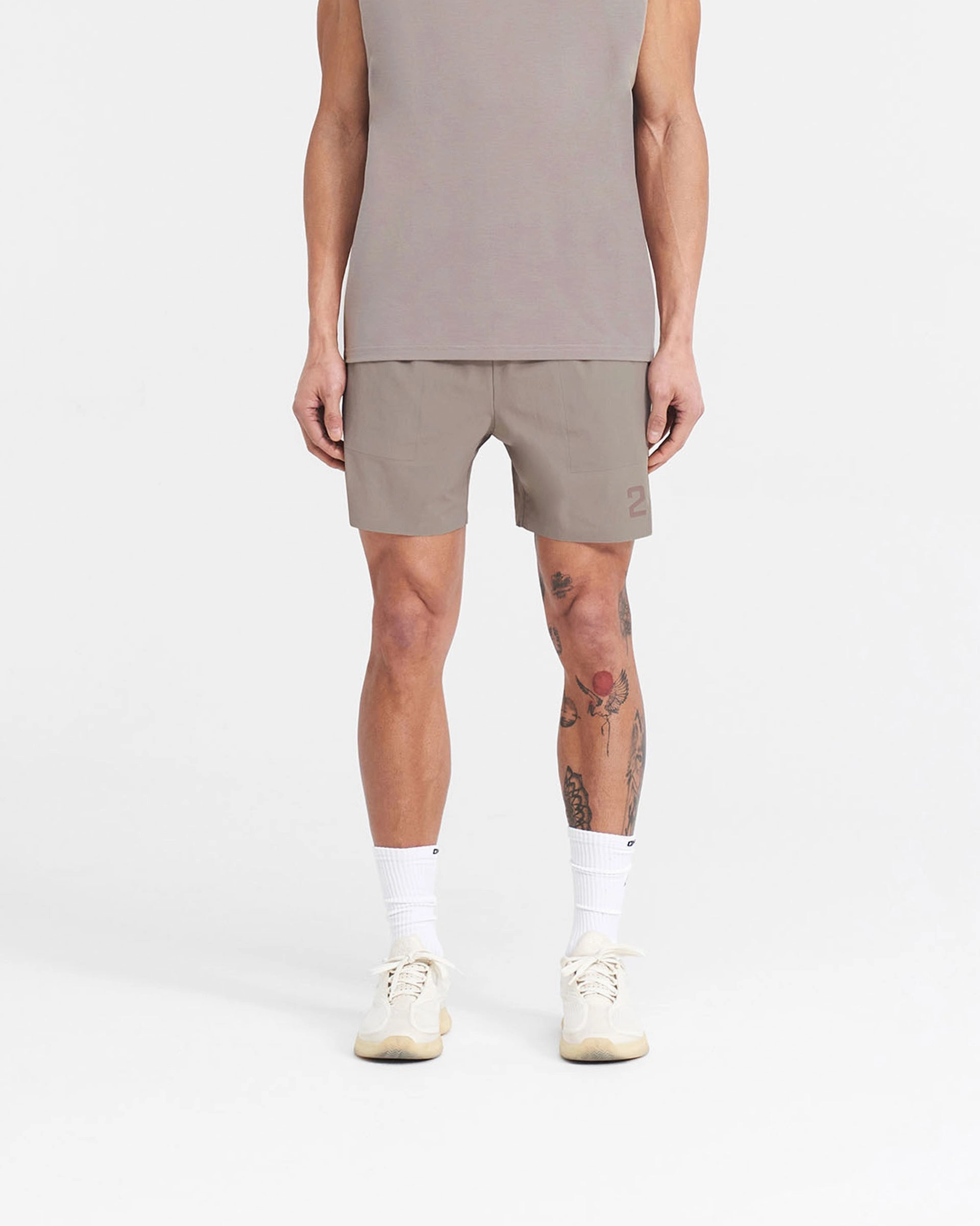 Durable Waistband 247 Fused Shorts - Cinder