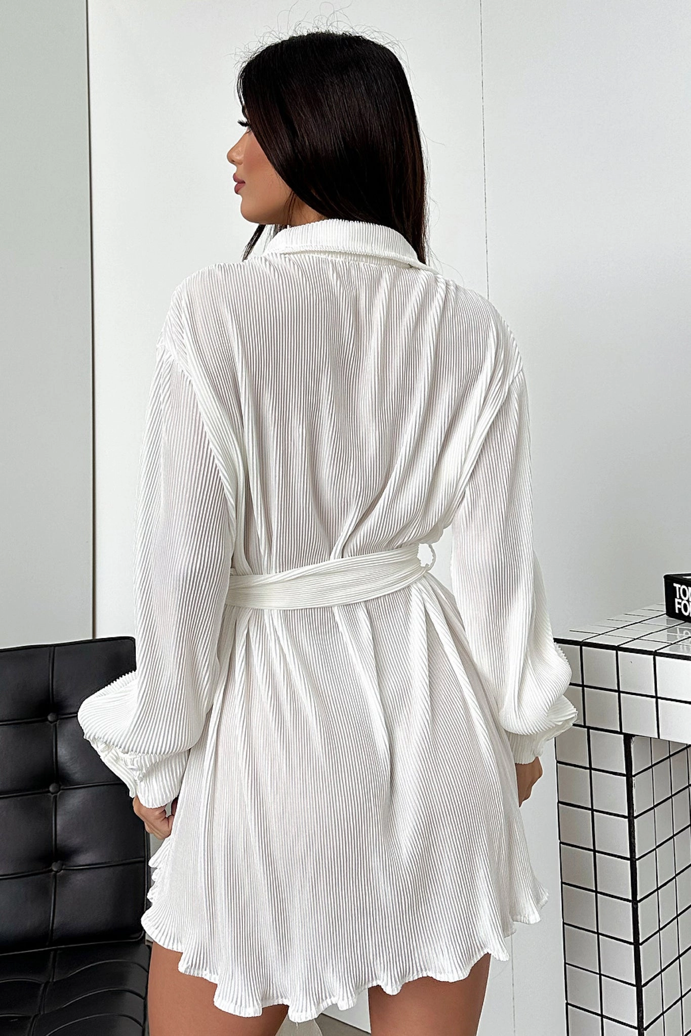 Stassi T-Shirt Dress - White Work Ready