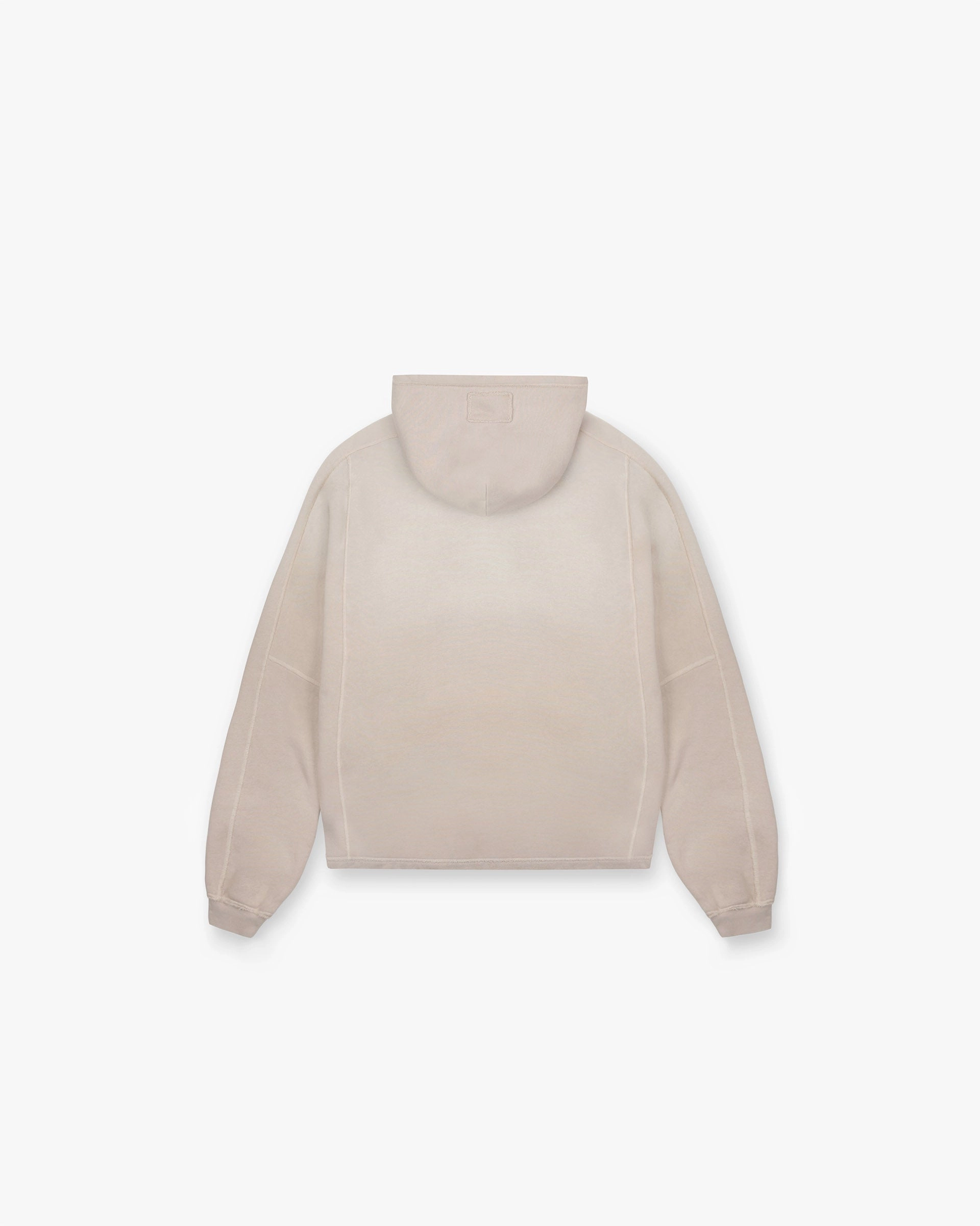 Stepped Hem Hoodie - Oat Quick Dry Technology