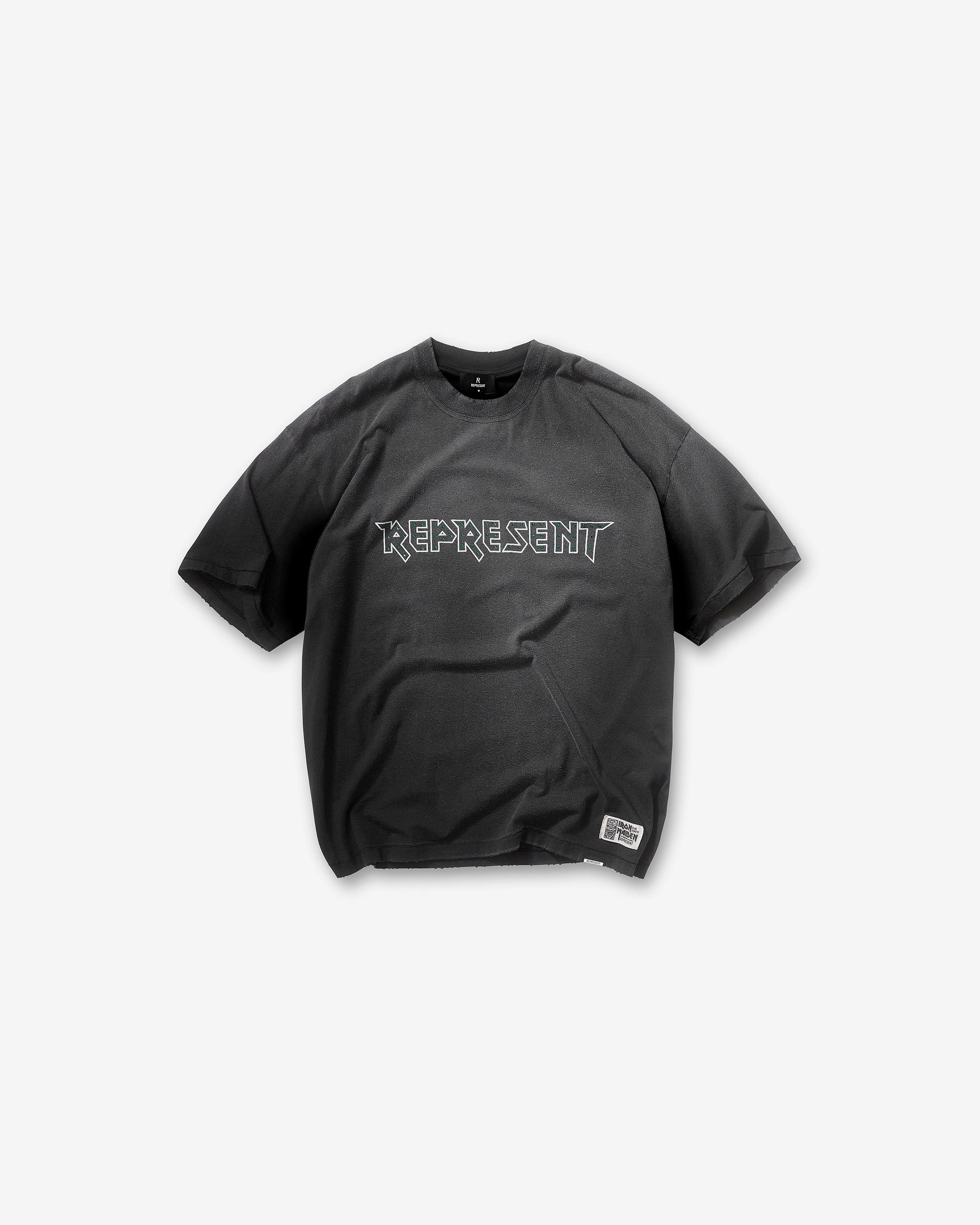 Represent X Iron Maiden Infinite Dreams T-Shirt - Aged Black Comfortable Look