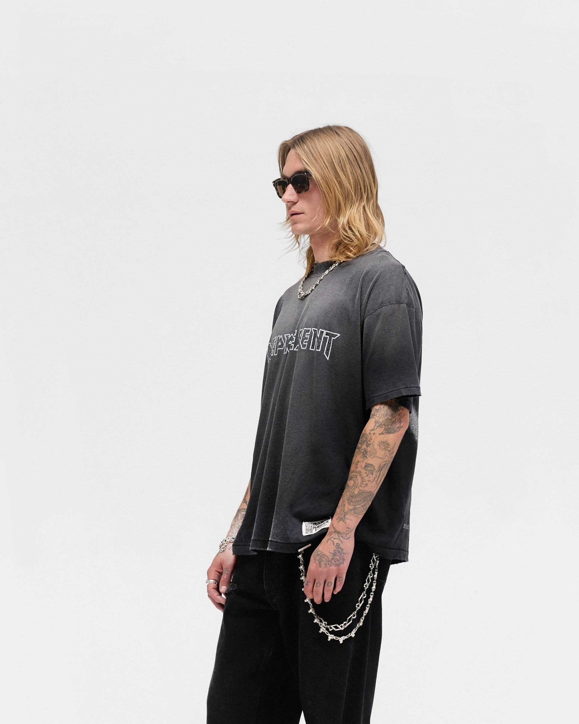 Quick Fit Design Easy Wear Style Represent X Iron Maiden Infinite Dreams T-Shirt - Aged Black