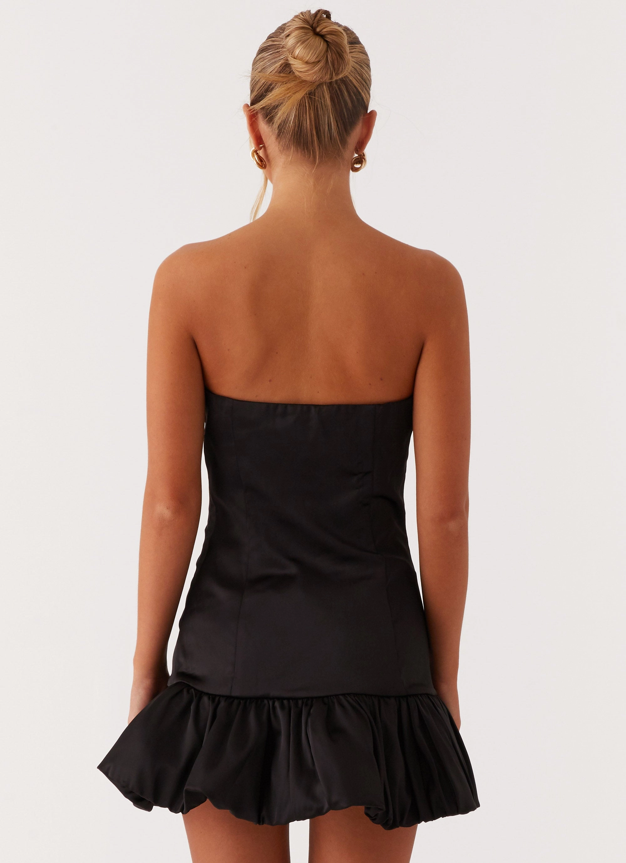 Smooth Blend Chill Piece Dancing Queen Mini Dress - Black