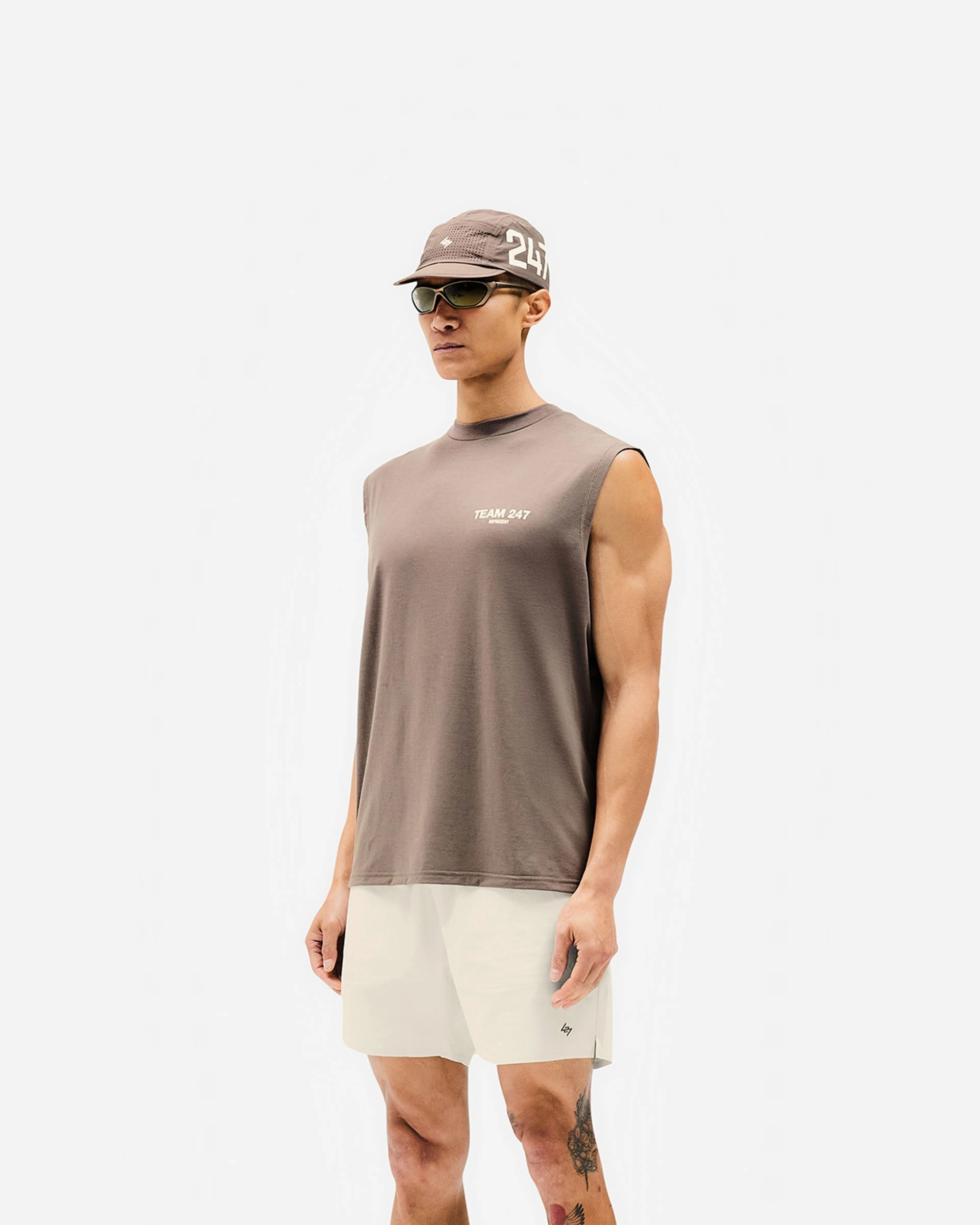 Minimalist Layer Team 247 Oversized Tank - Earth