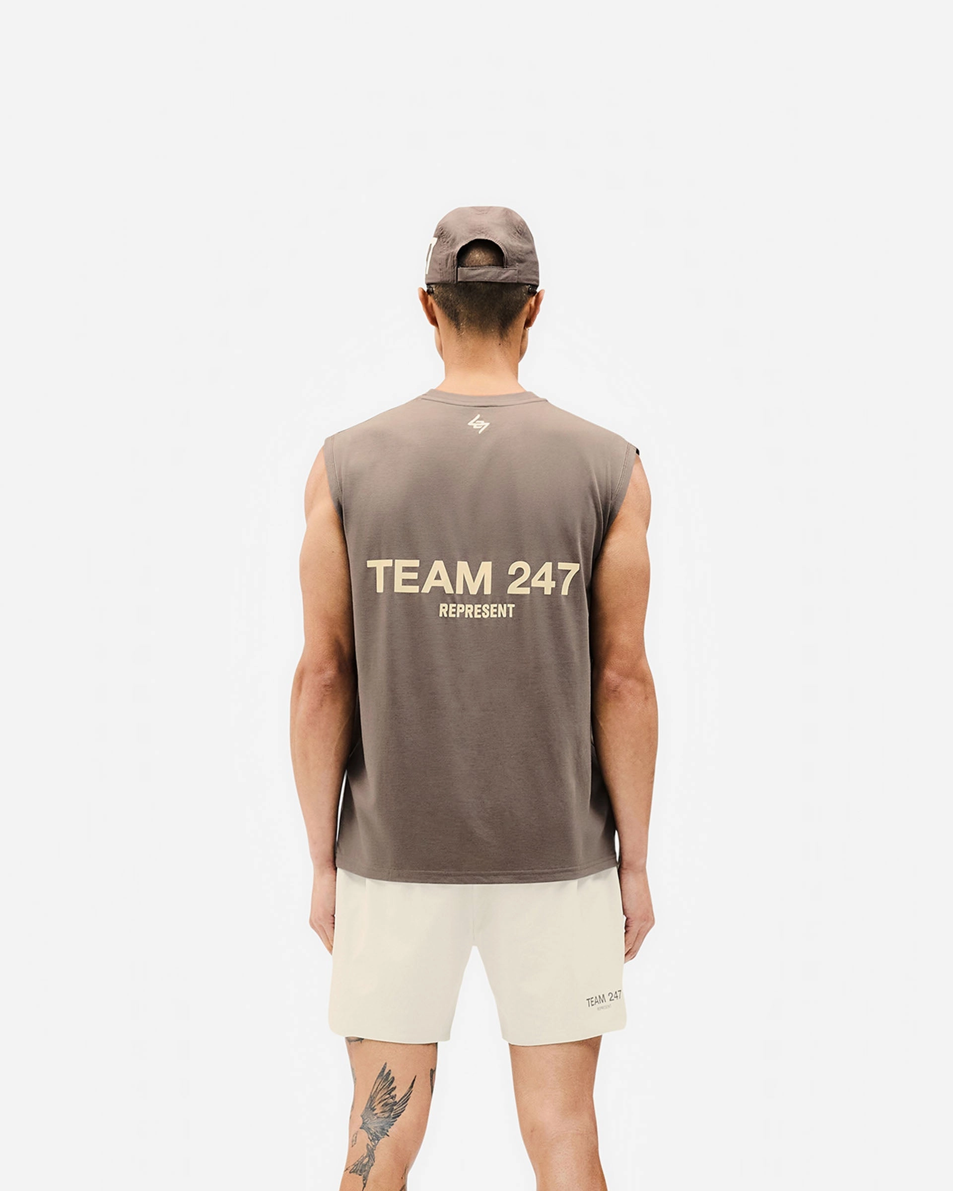 Team 247 Oversized Tank - Earth Soft and Light