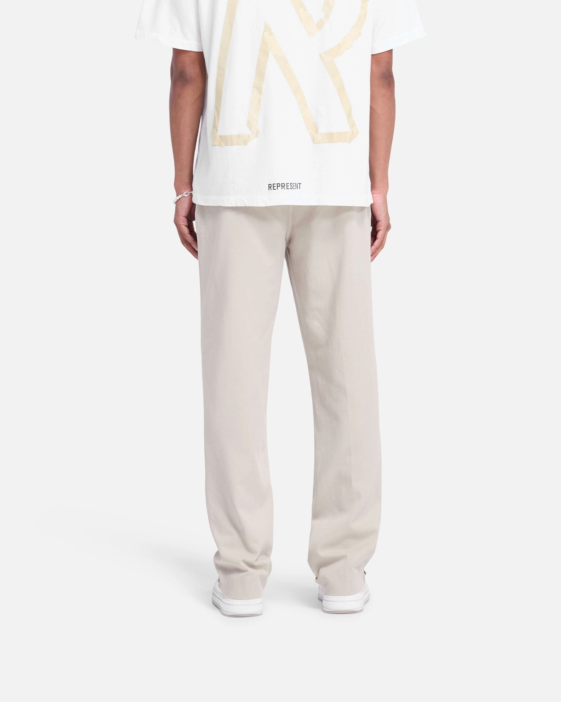 Anti Pilling Textile Cotton Pant - Stone
