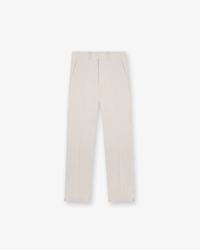 Flexible Seam Versatile Layer Cotton Pant - Stone
