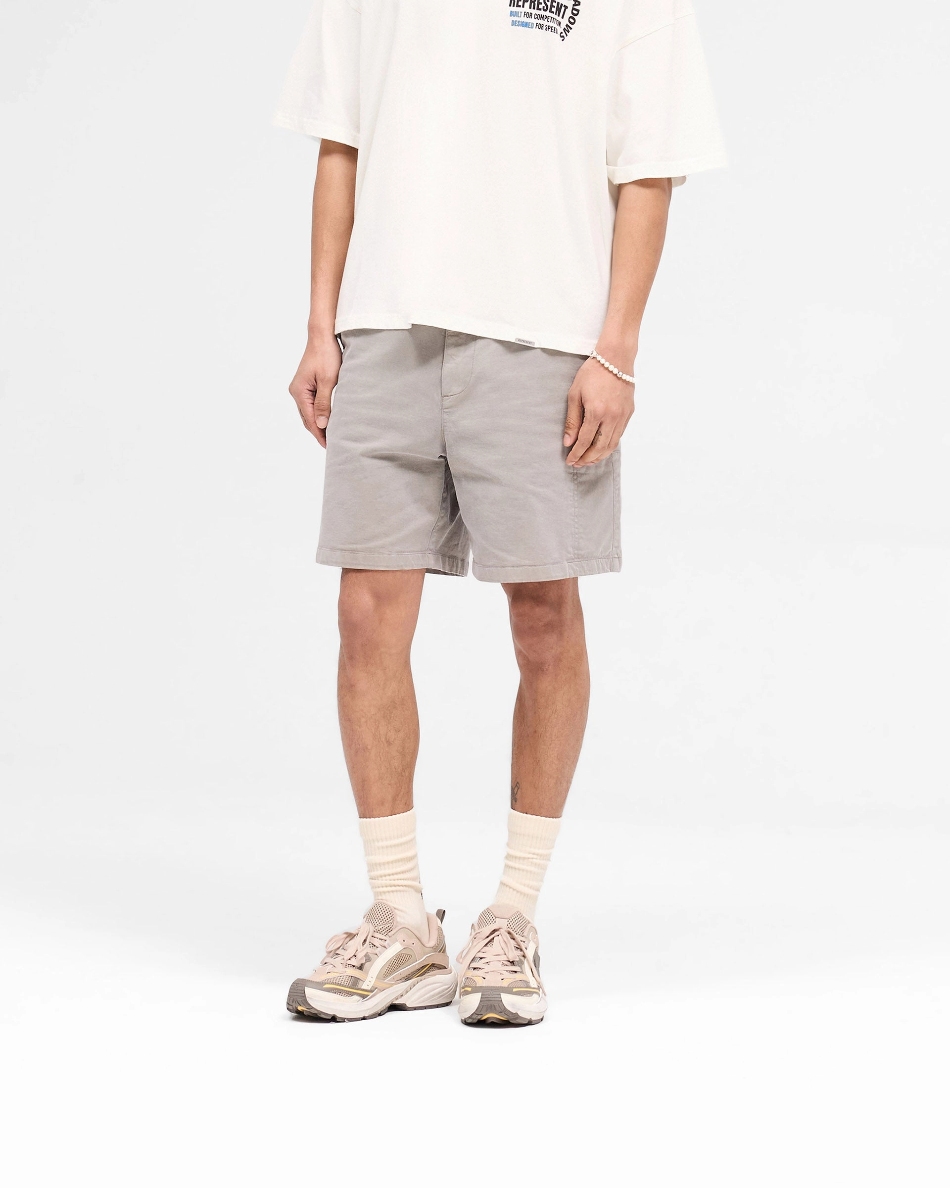 Season Cargo Short - Washed Taupe evening dress
