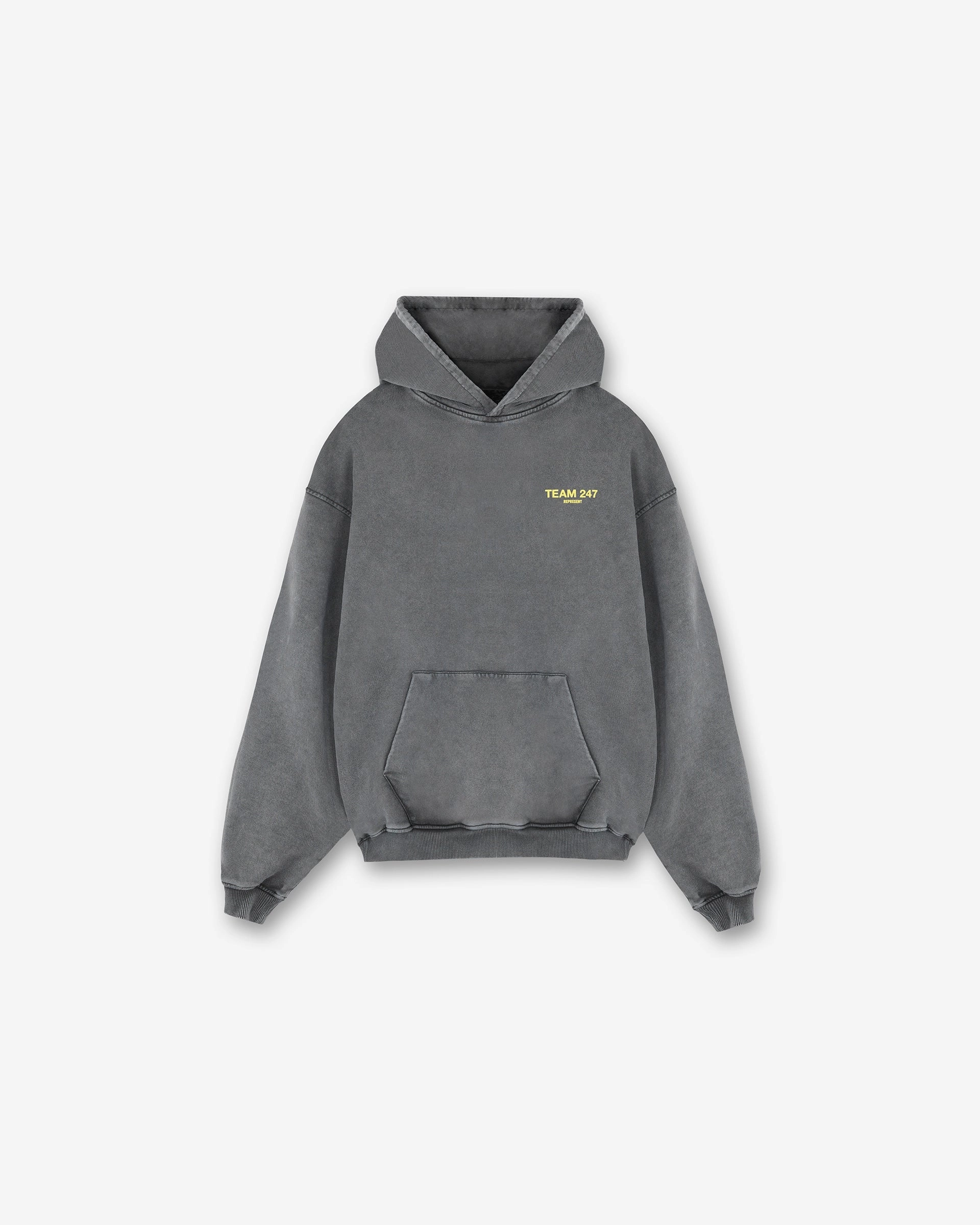 Team 247 Oversized Hoodie - Pewter Lemon Street Mode