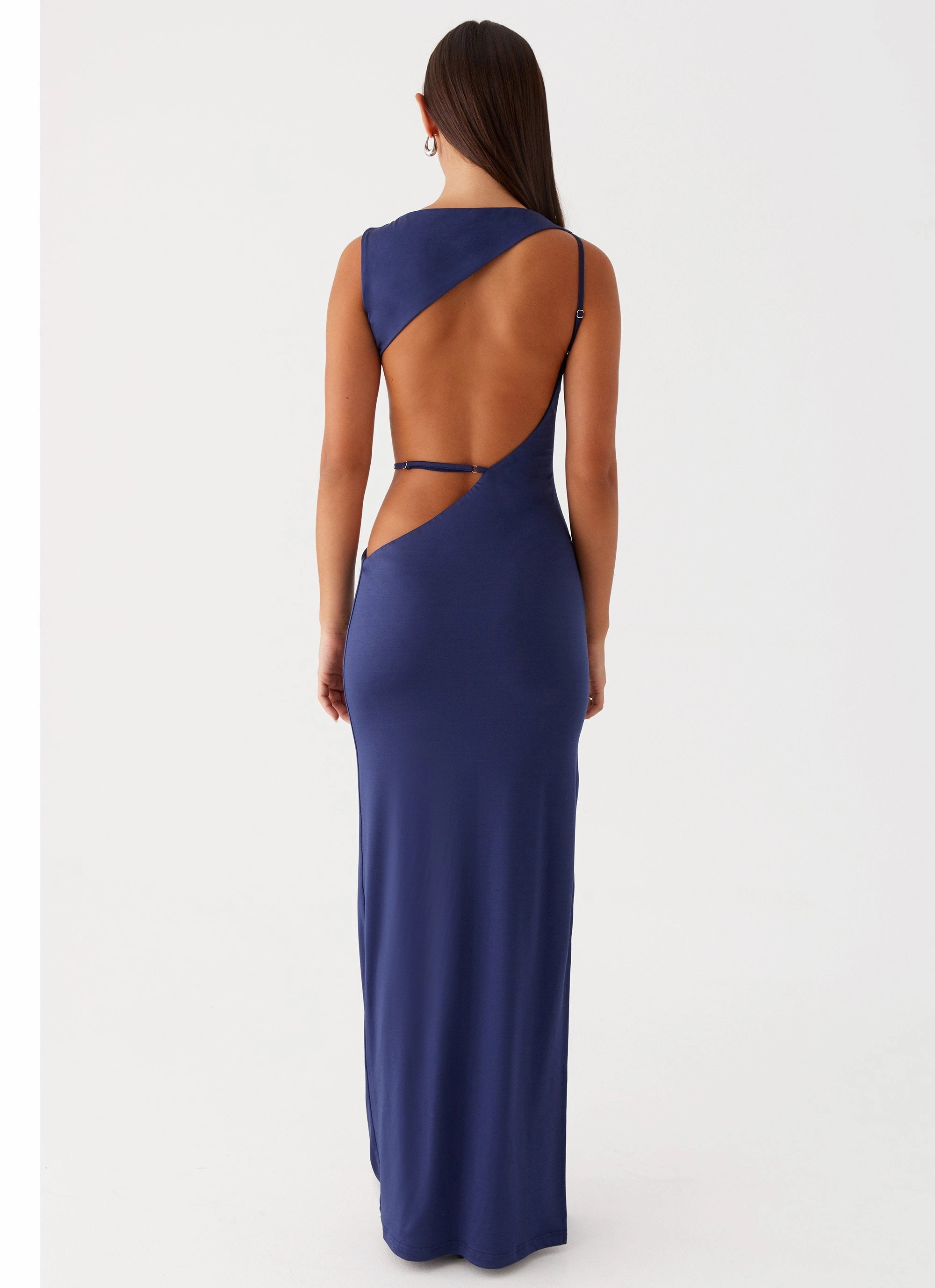 Modern Twist Church Proper Sutton Maxi Dress - Navy