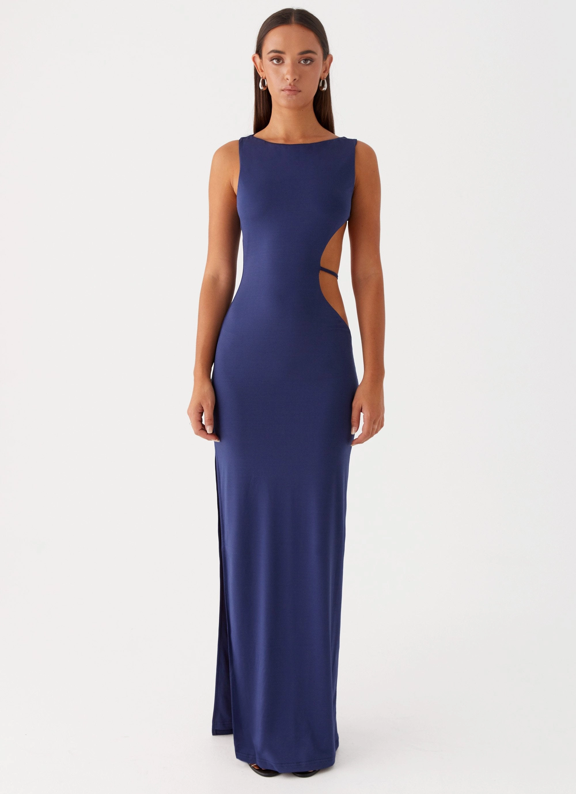 Sutton Maxi Dress - Navy Summer Wardrobe