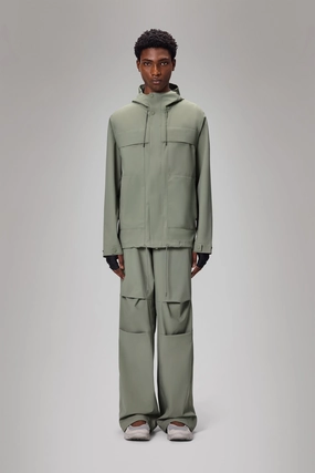 Double Buttons Suva Hardshell Cargo Jacket