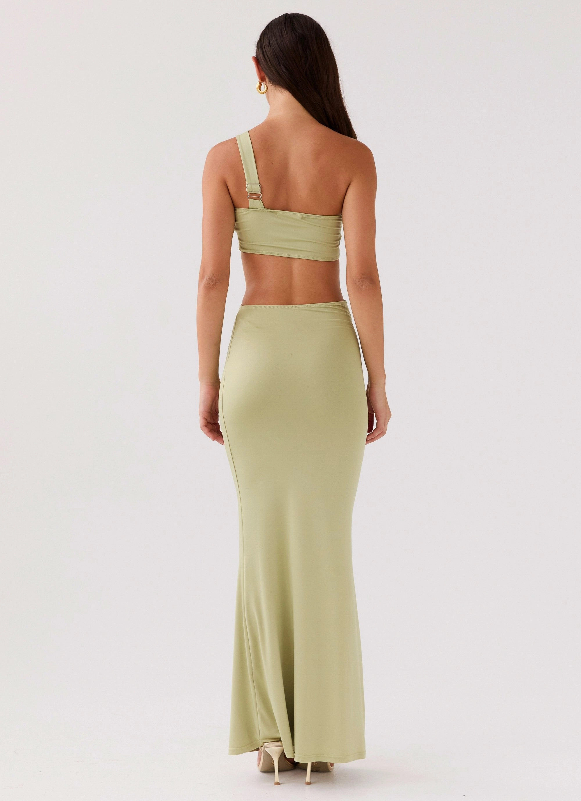 Daywear Fit Sycamore Twist Maxi Dress - Fern