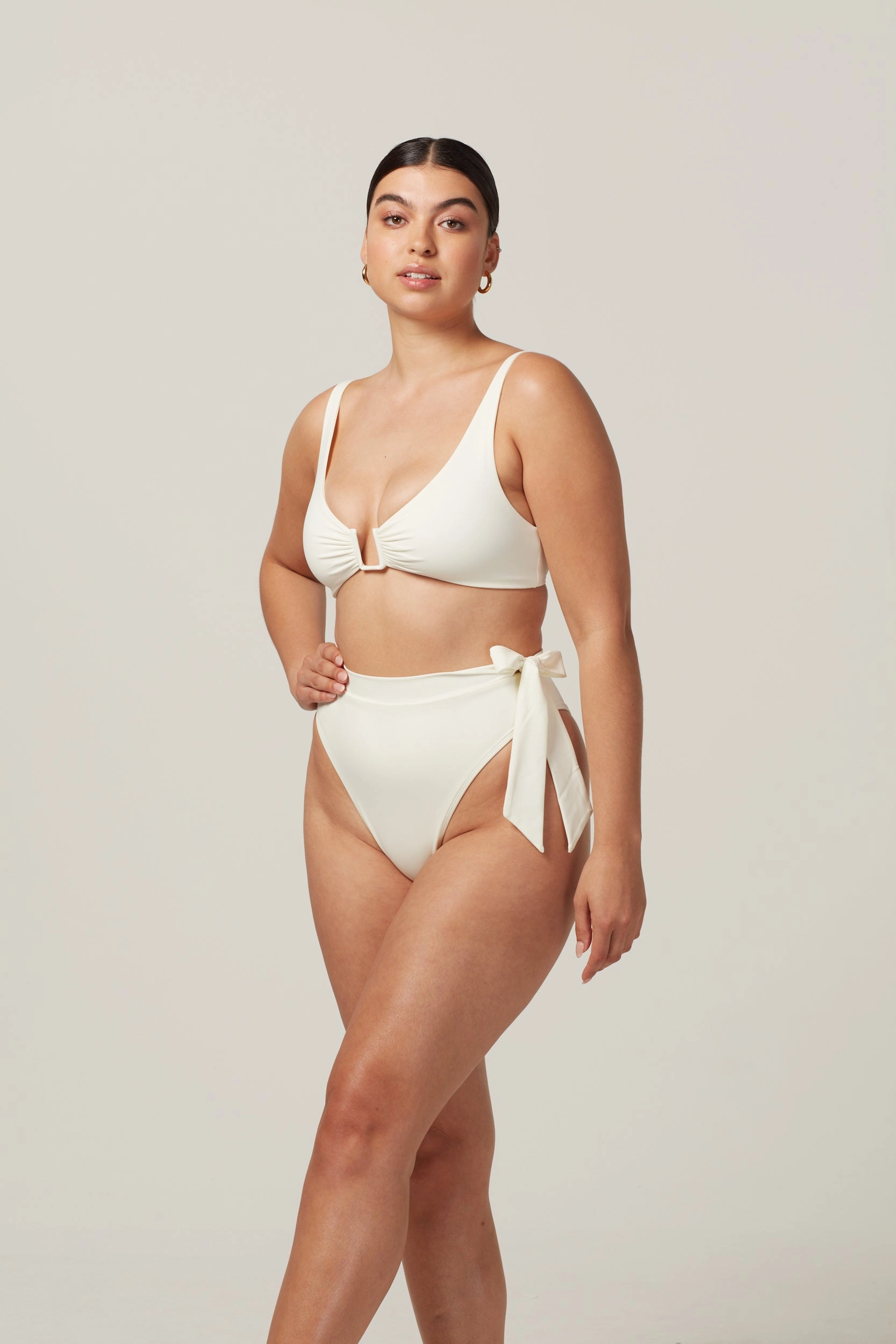 Tahiti Bottom - Ivory Padded-Cups