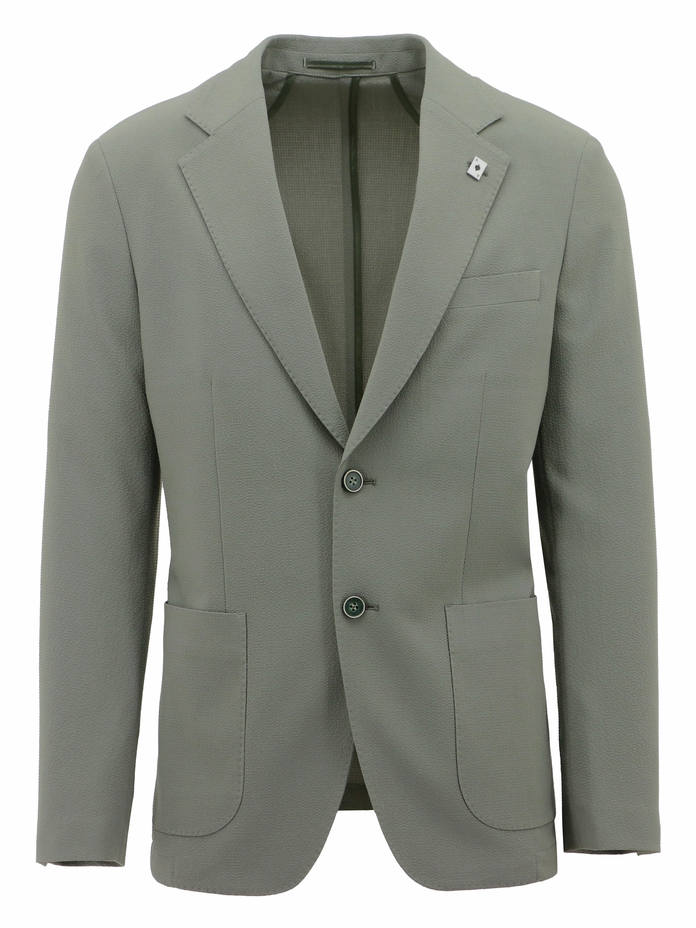 Genoa Olive Sports Jacket Modern Utility