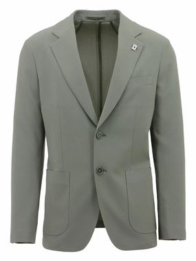 Genoa Olive Sports Jacket NoiseFreeMaterial