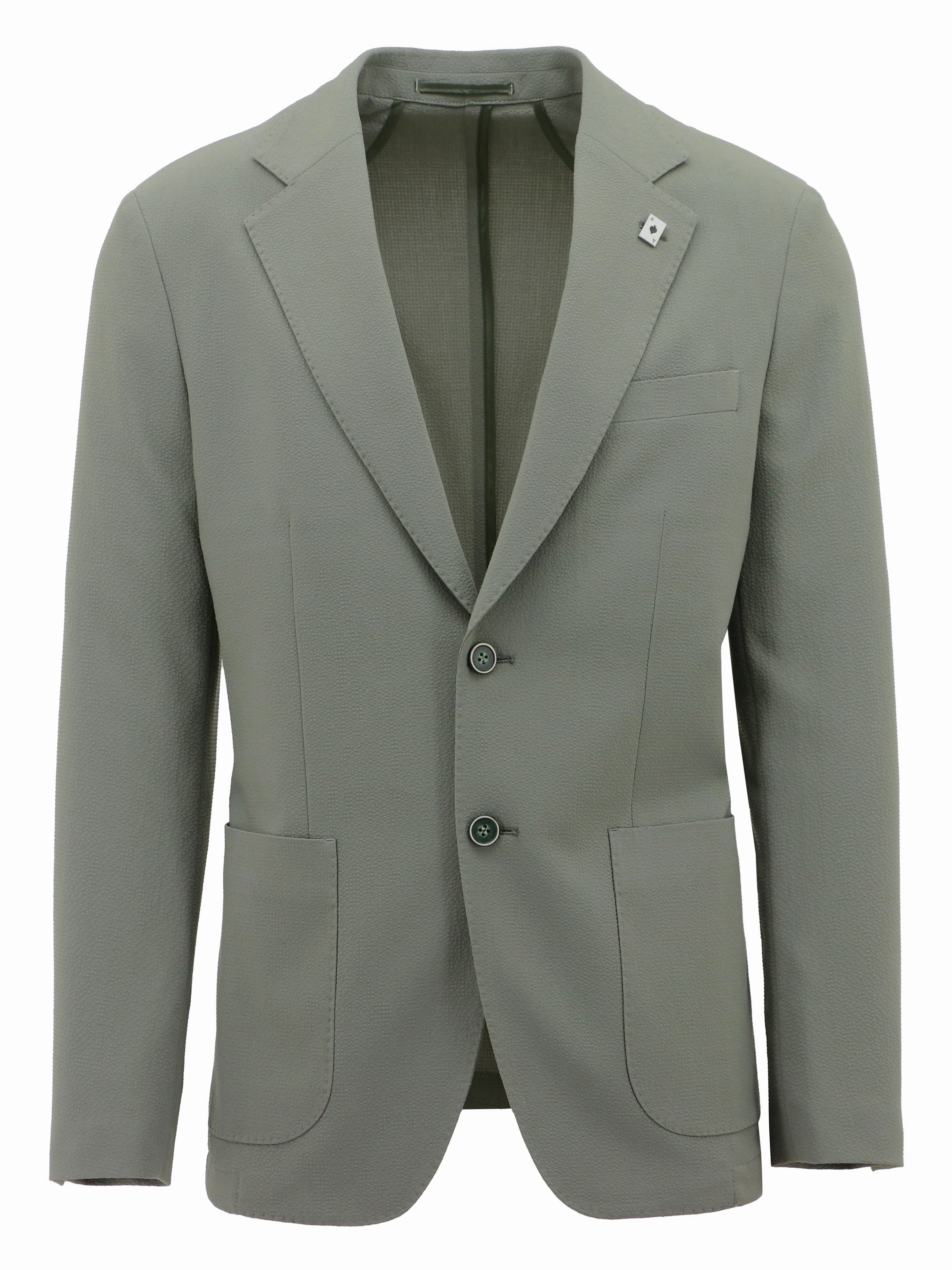 Genoa Olive Sports Jacket Soft Fleece Lining