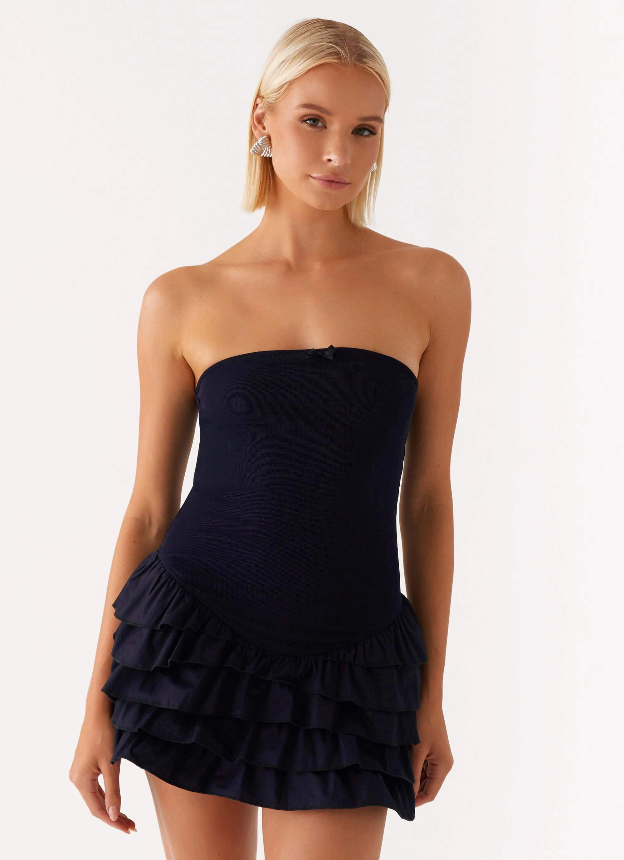 Tamay Mini Dress - Navy New Mood