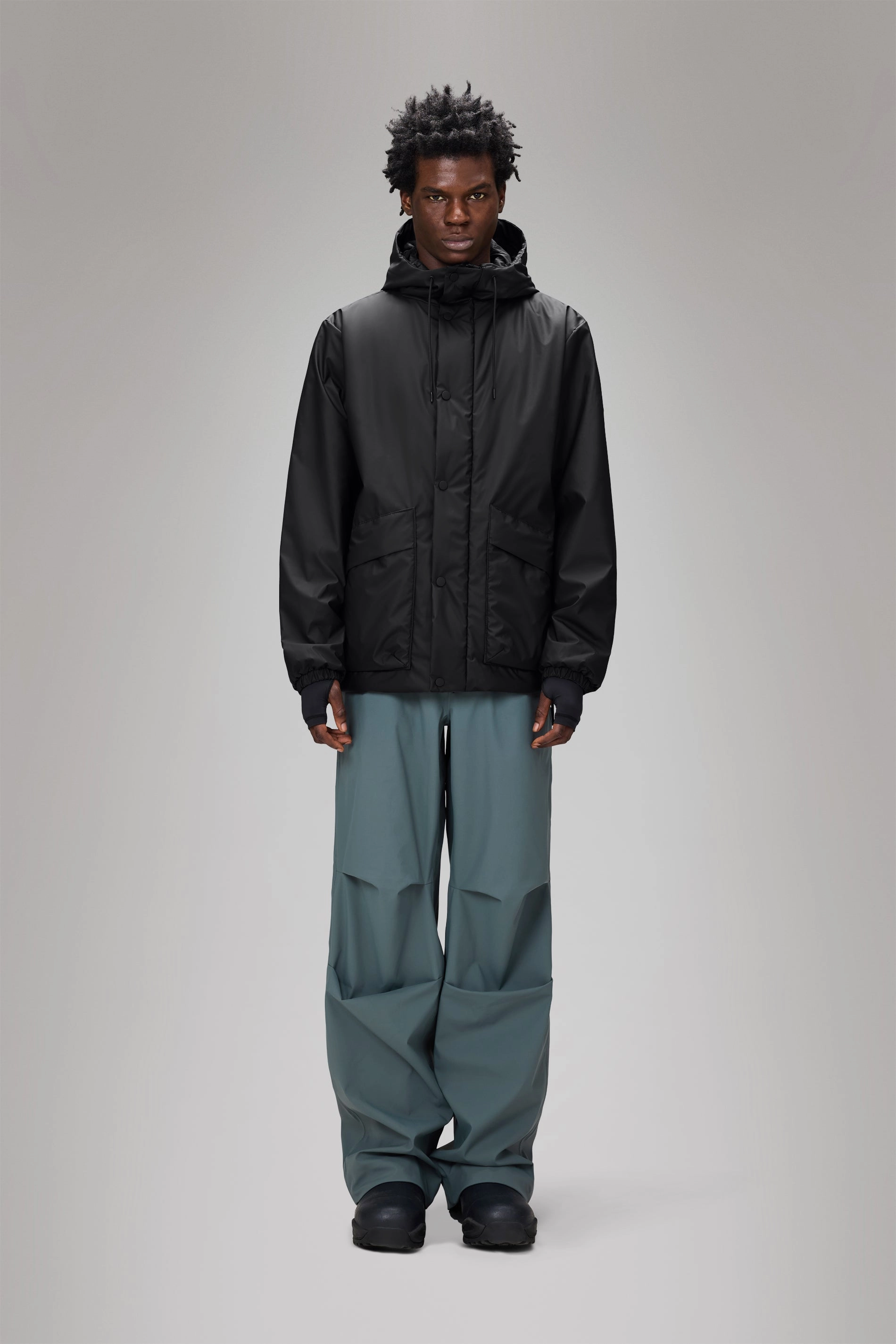 Warm Layers Waterproof Technology Lohja Insulated Cargo Jacket