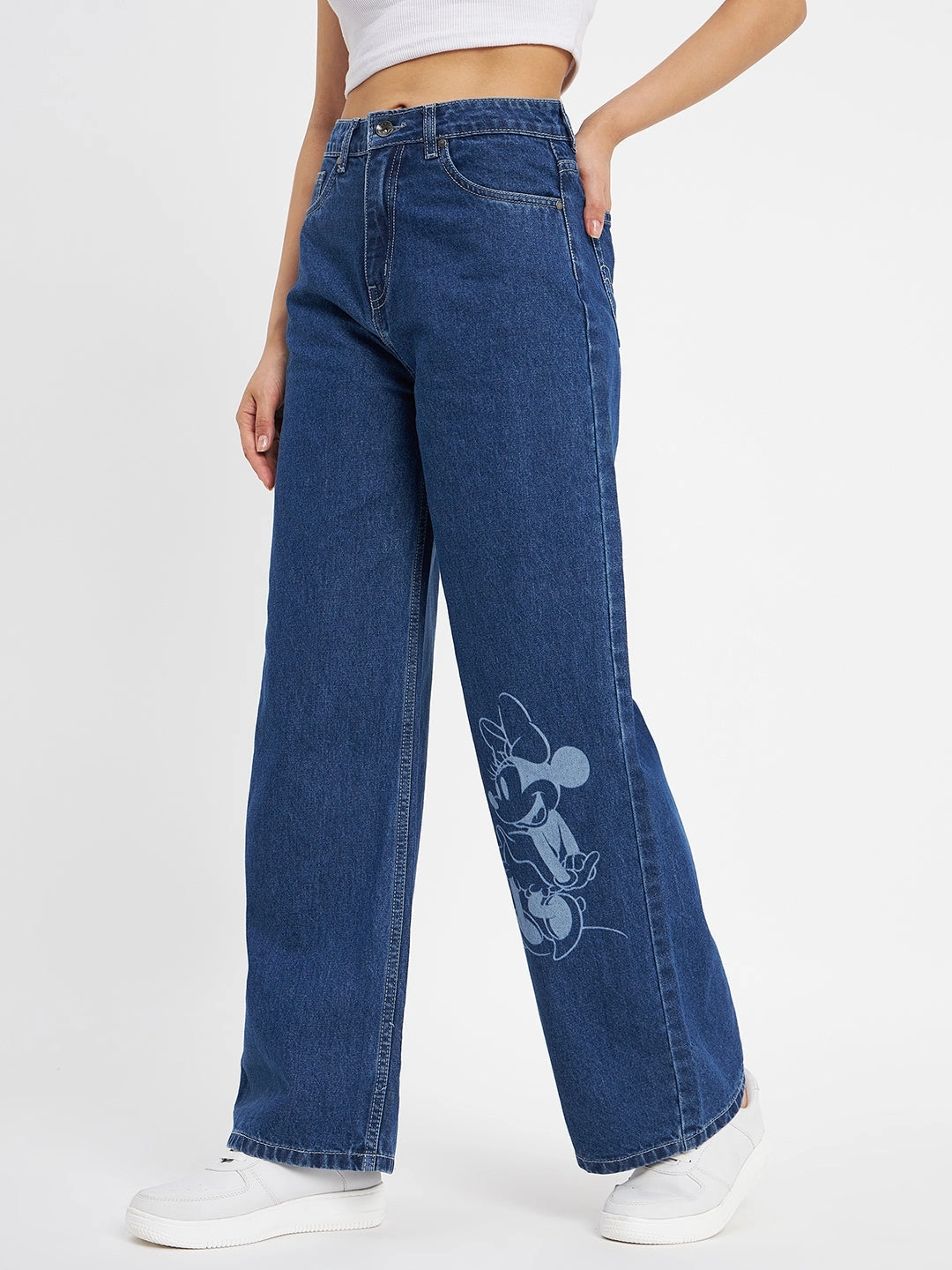 Madame Blue Denim Vintage Lover Loose Essential Wear
