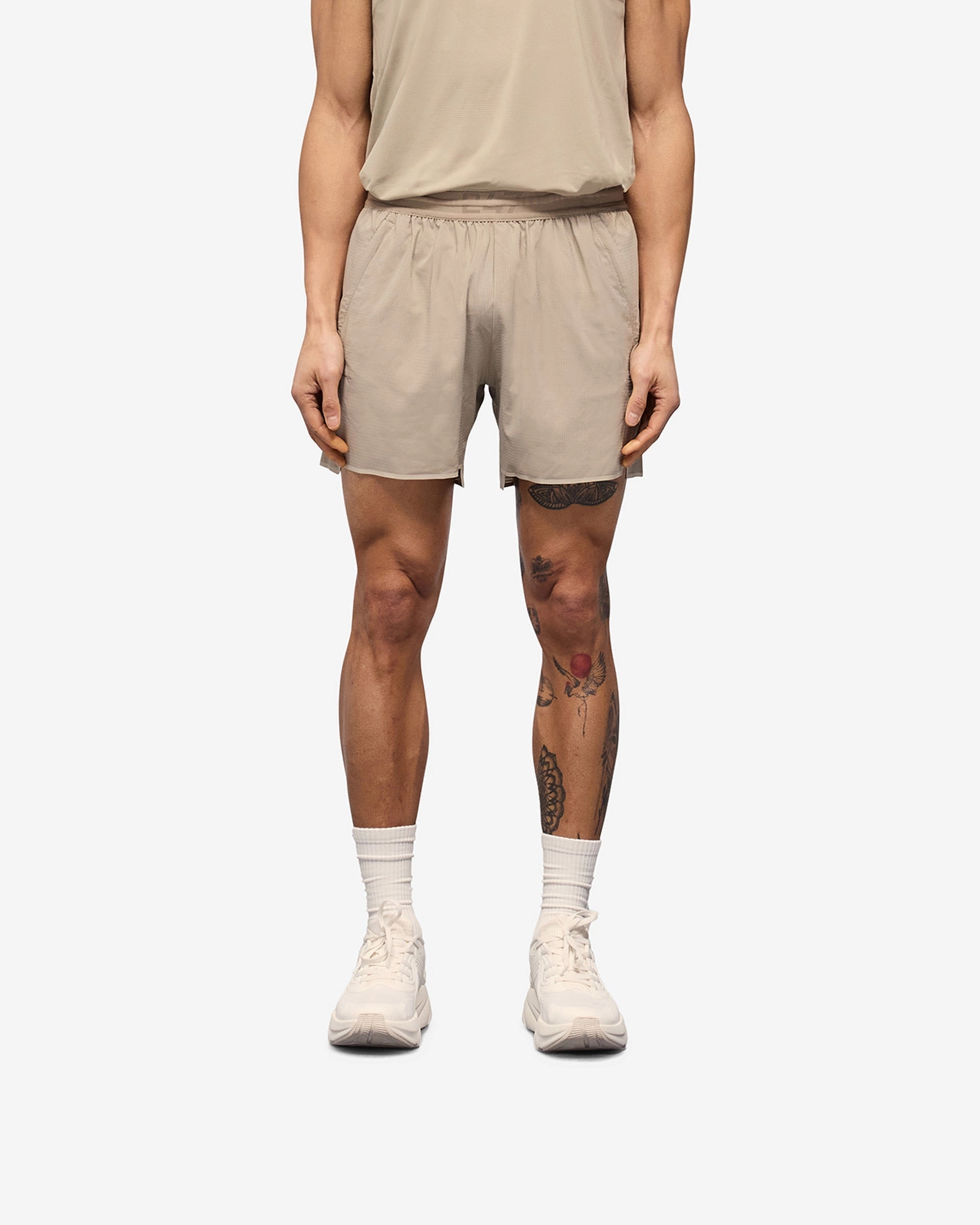 Sporty Fit Team 247 Aero Shorts - Pebble