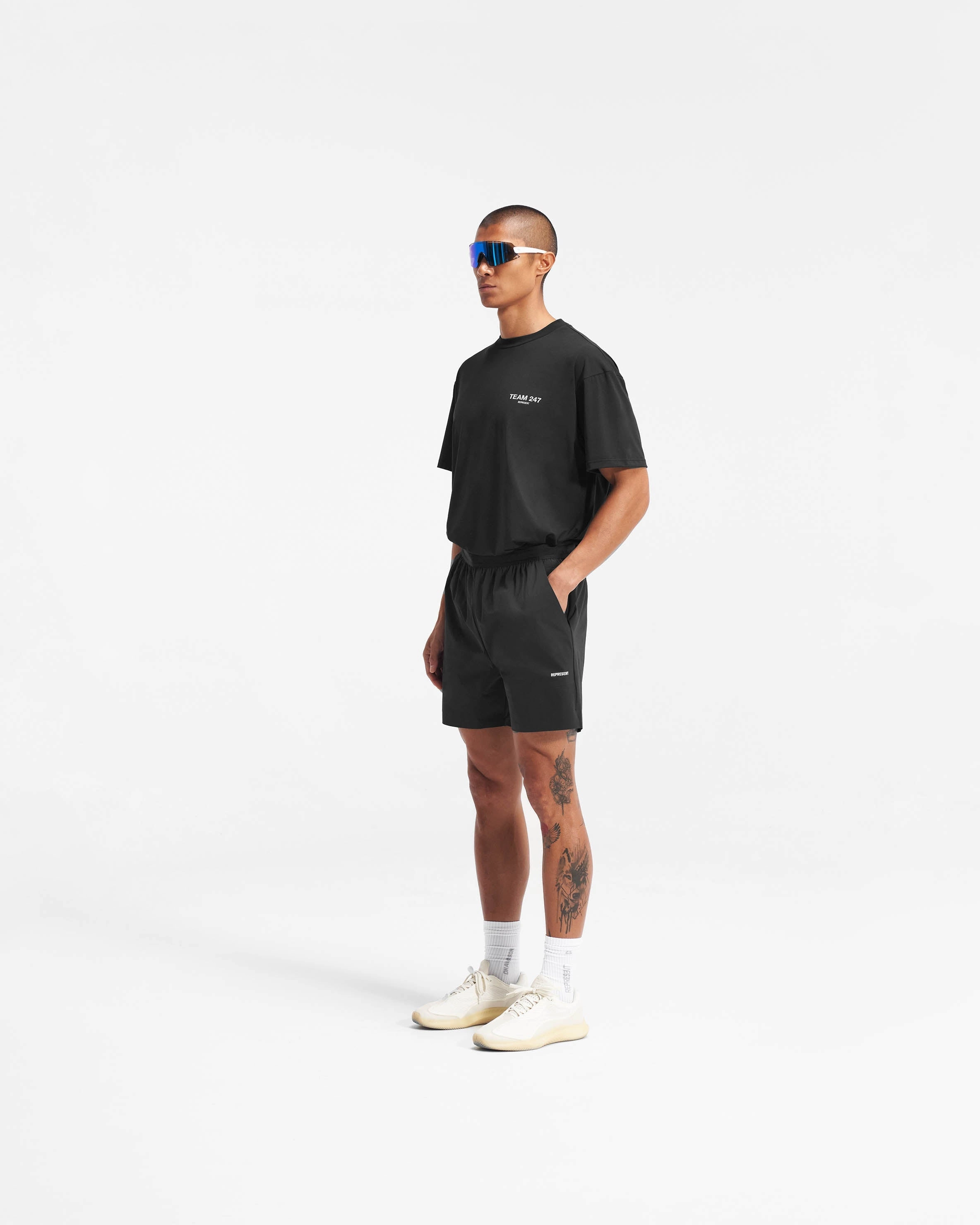 TemperatureRegulating Team 247 Fused Shorts - Black