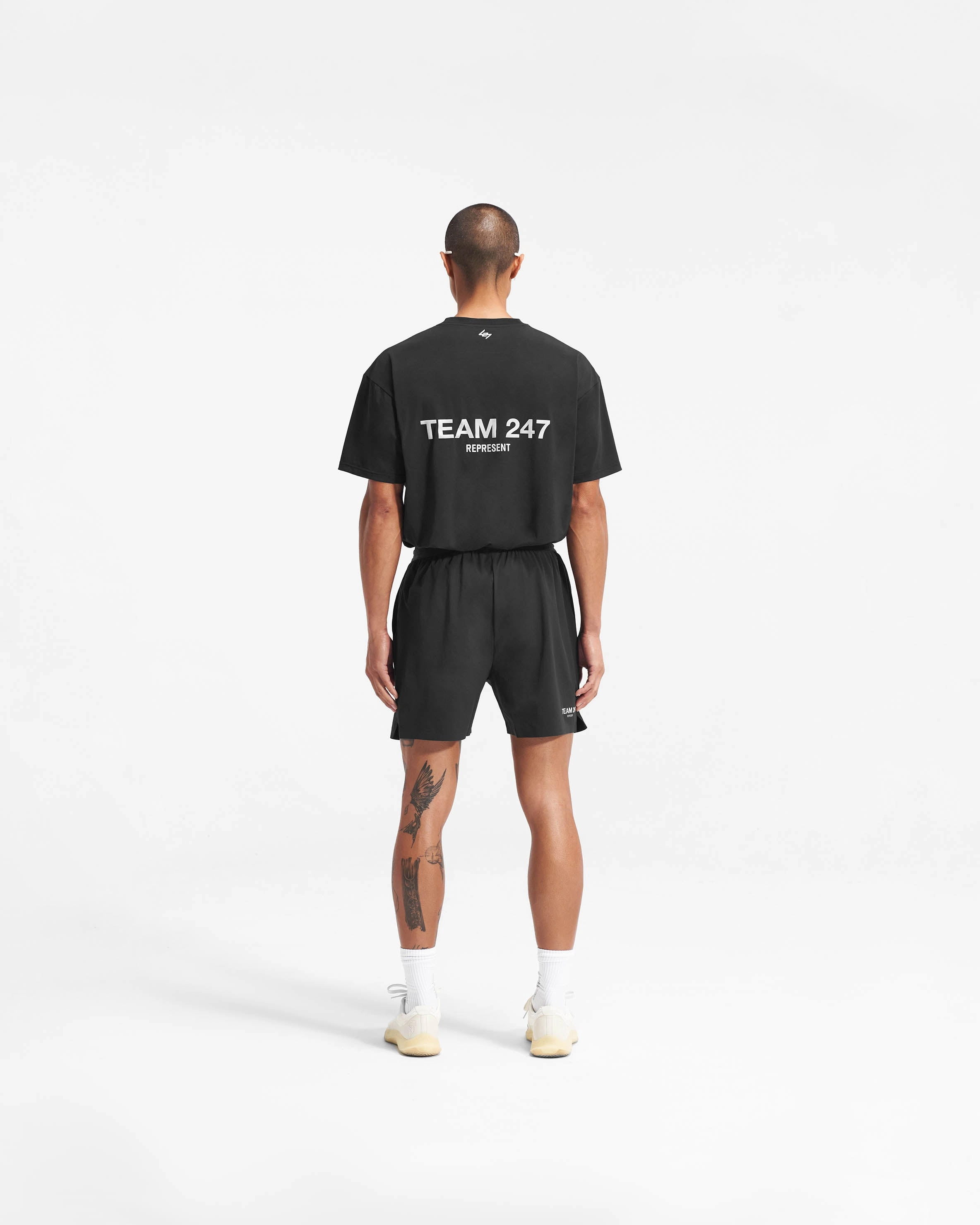 Weightless Travel Design Cool Fit Team 247 Fused Shorts - Black