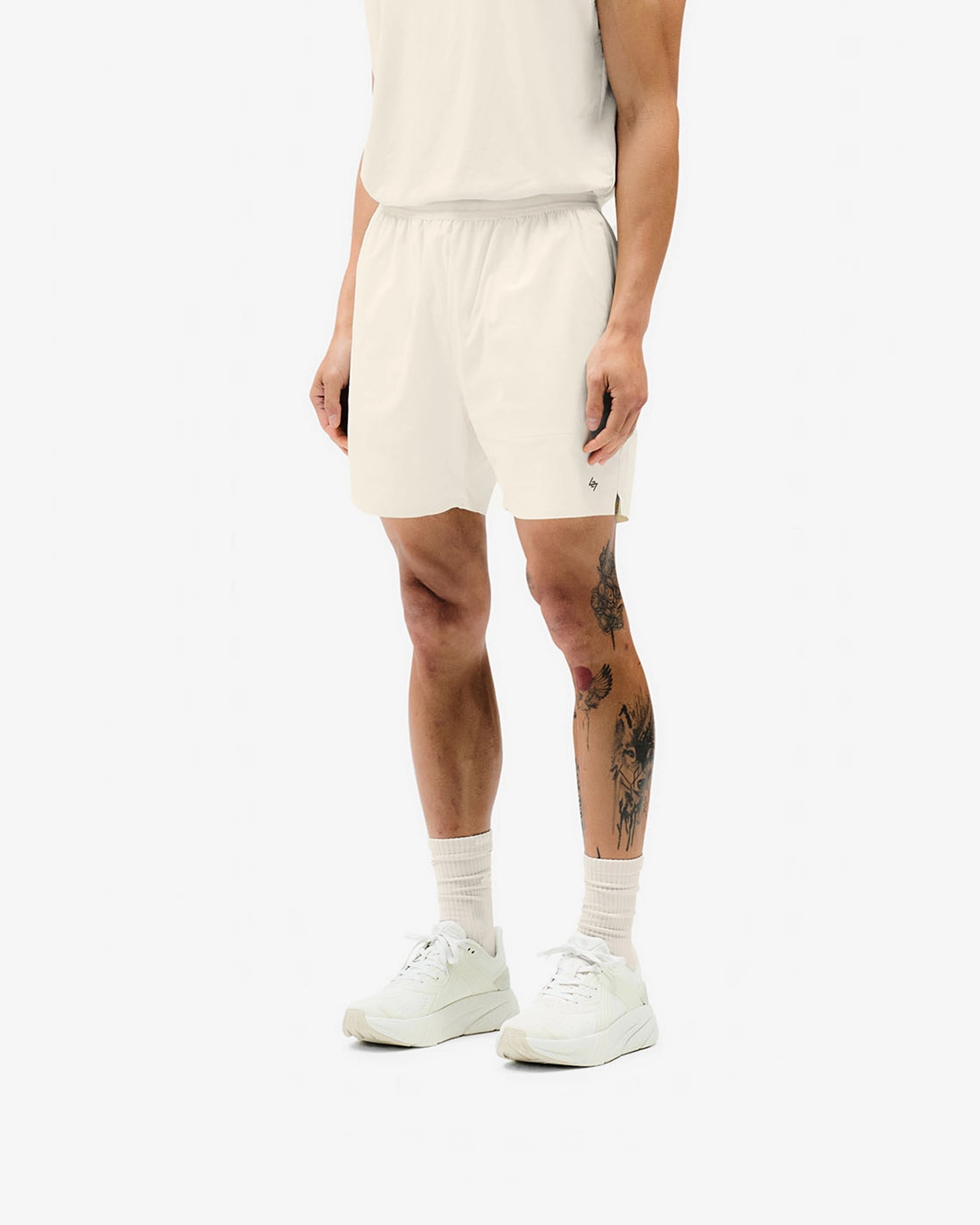 Team 247 Fused Shorts - Cream easygoing look Breathable Performance Fit