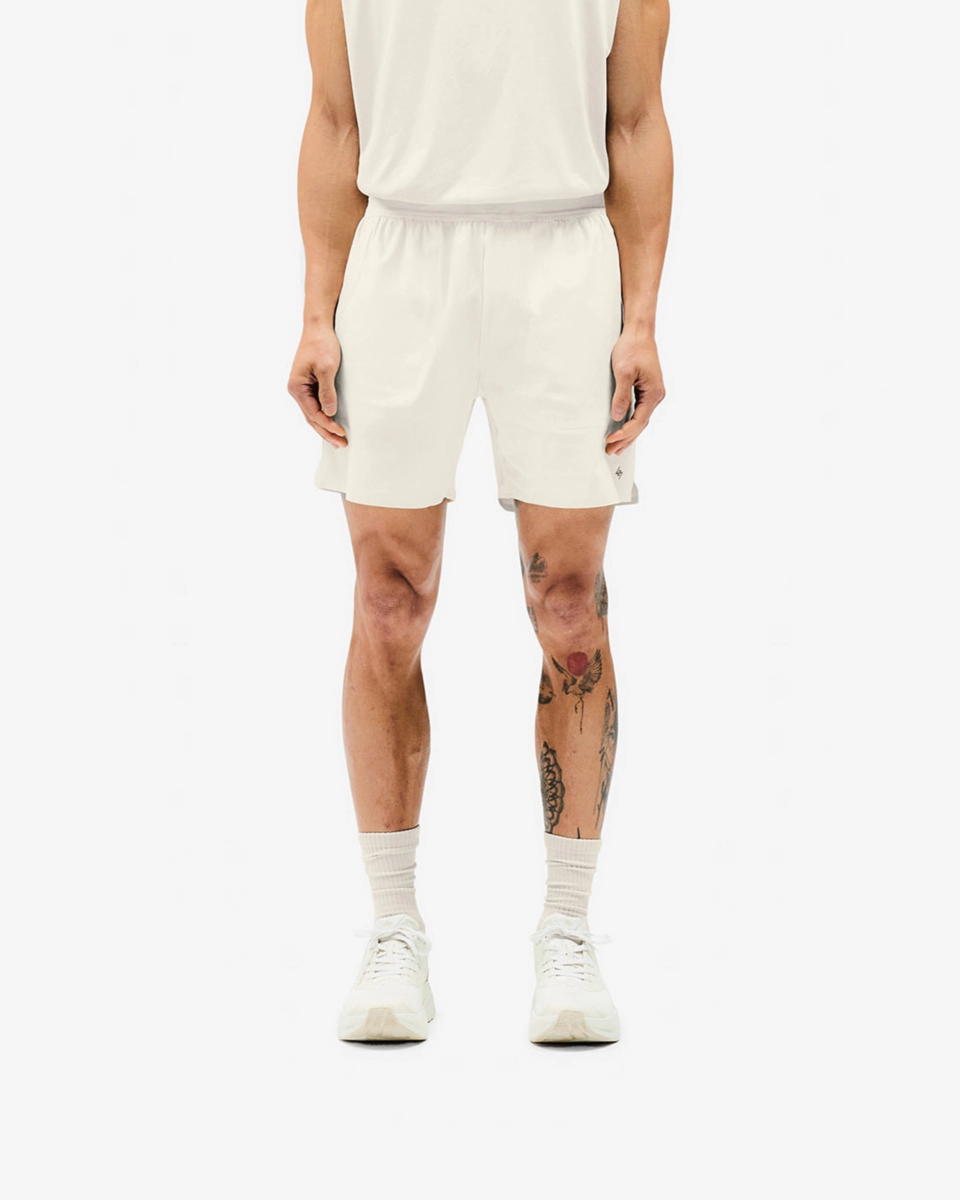 Team 247 Fused Shorts - Cream Cozy Wear