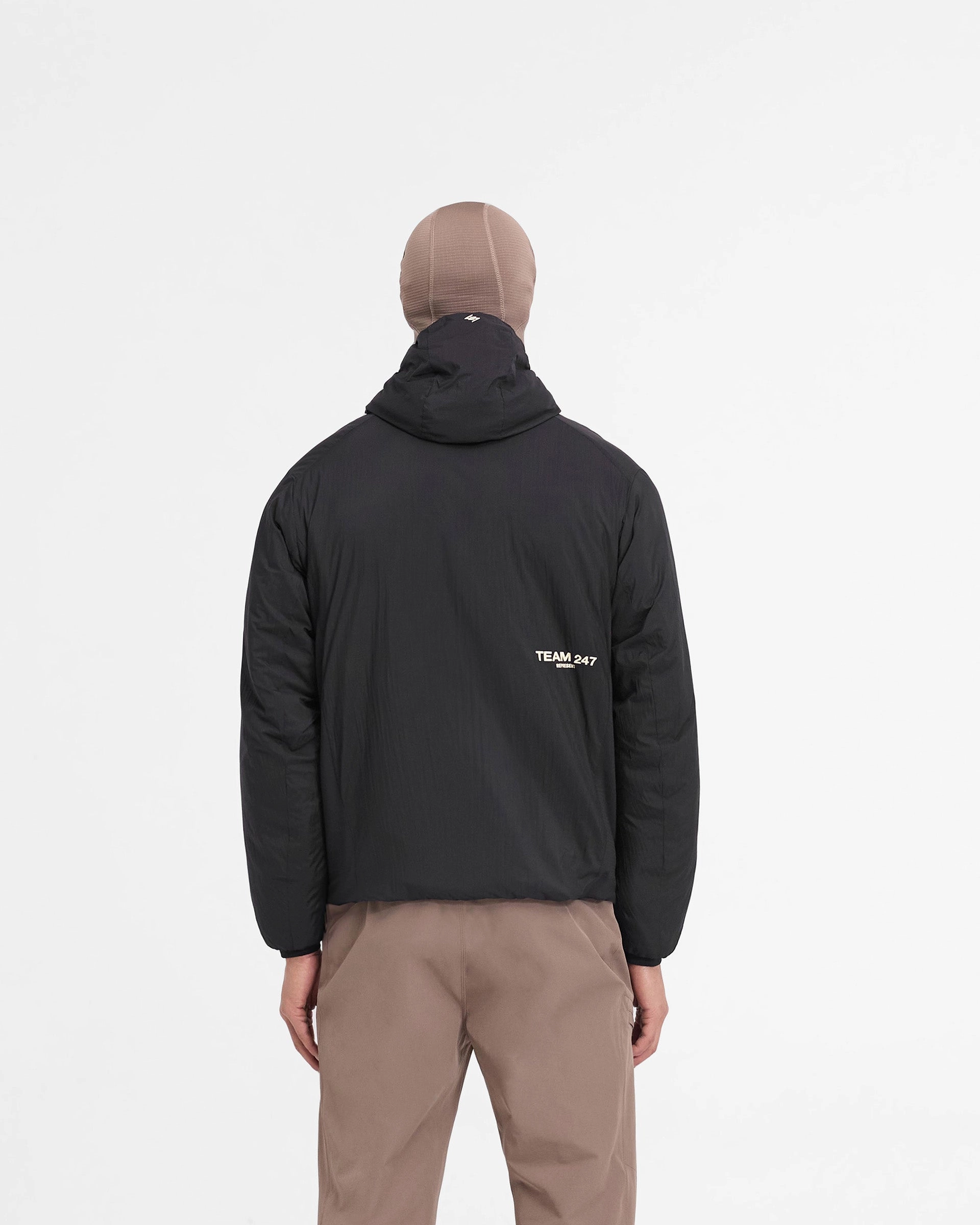 Team 247 Insulated Jacket - Black Waterproof Fabric