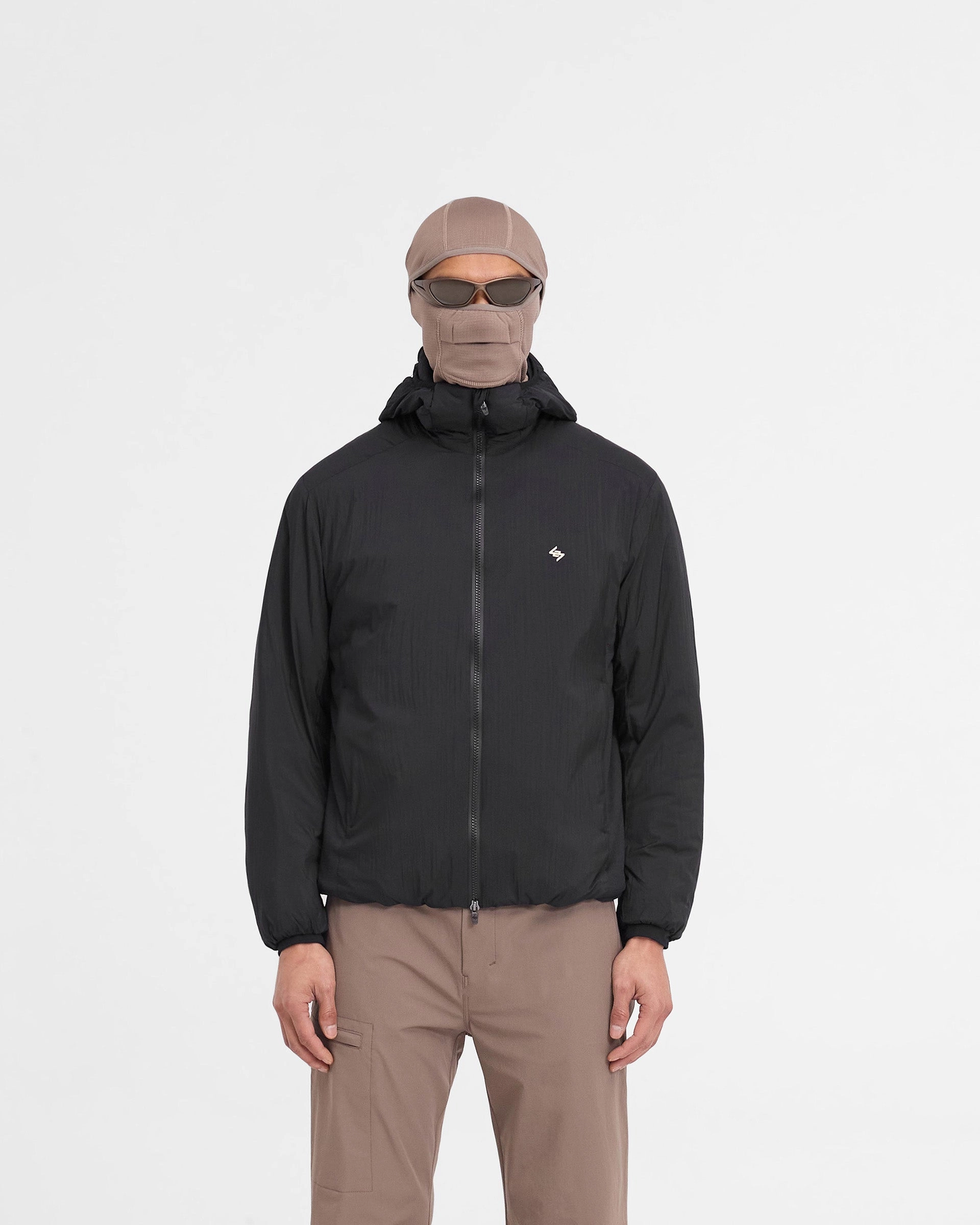 Articulated Knees Reinforced Shoulder Protection Team 247 Insulated Jacket - Black